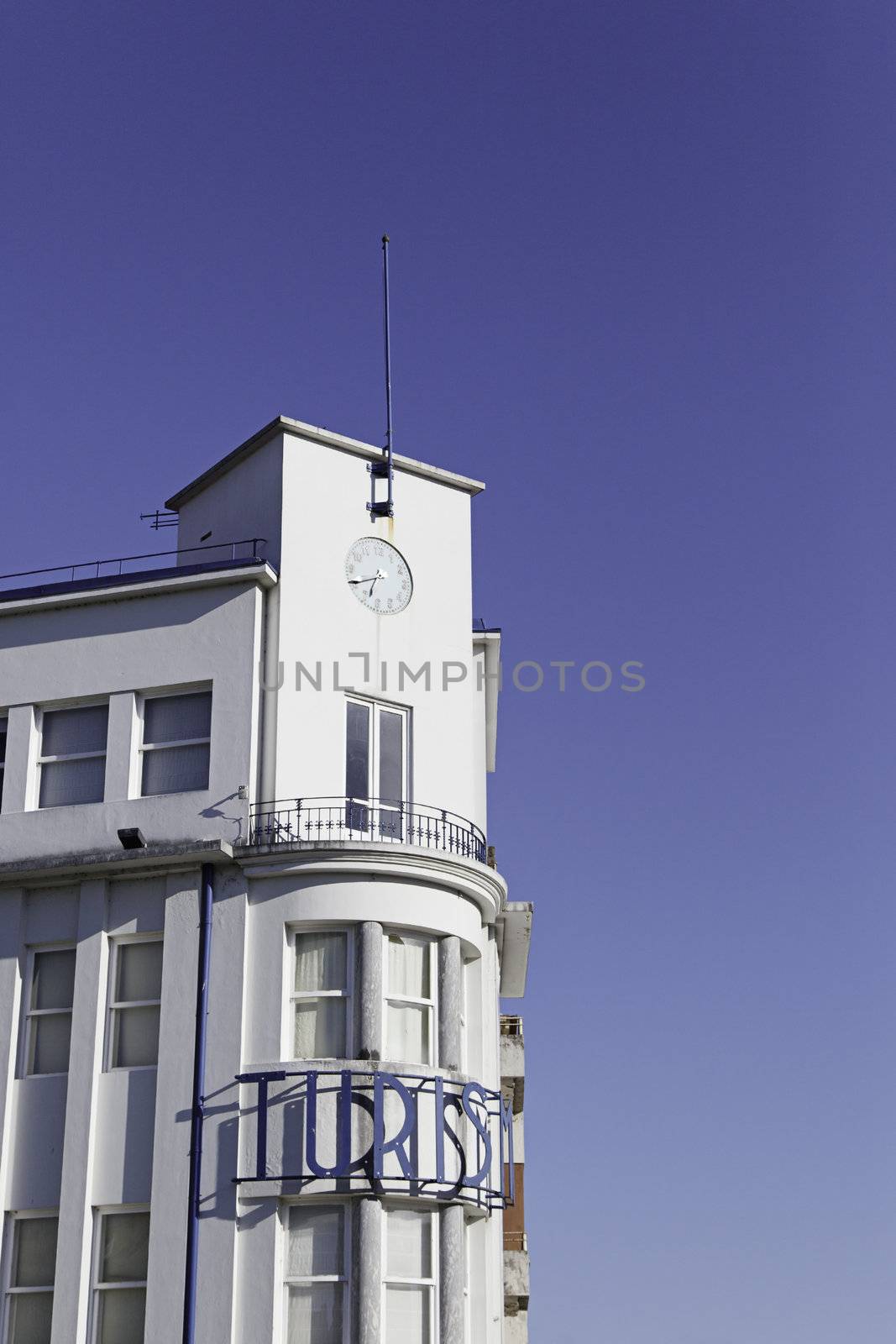 Detail of a tourist office in the city of Braga, Portugal, tourist travel