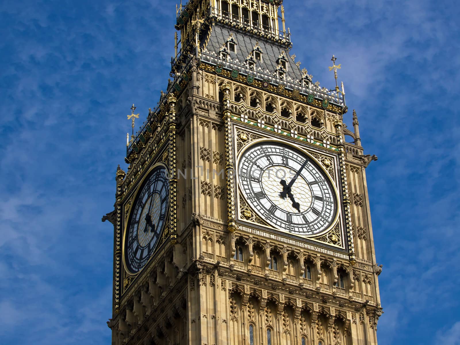 Big ben clock tower in London UK