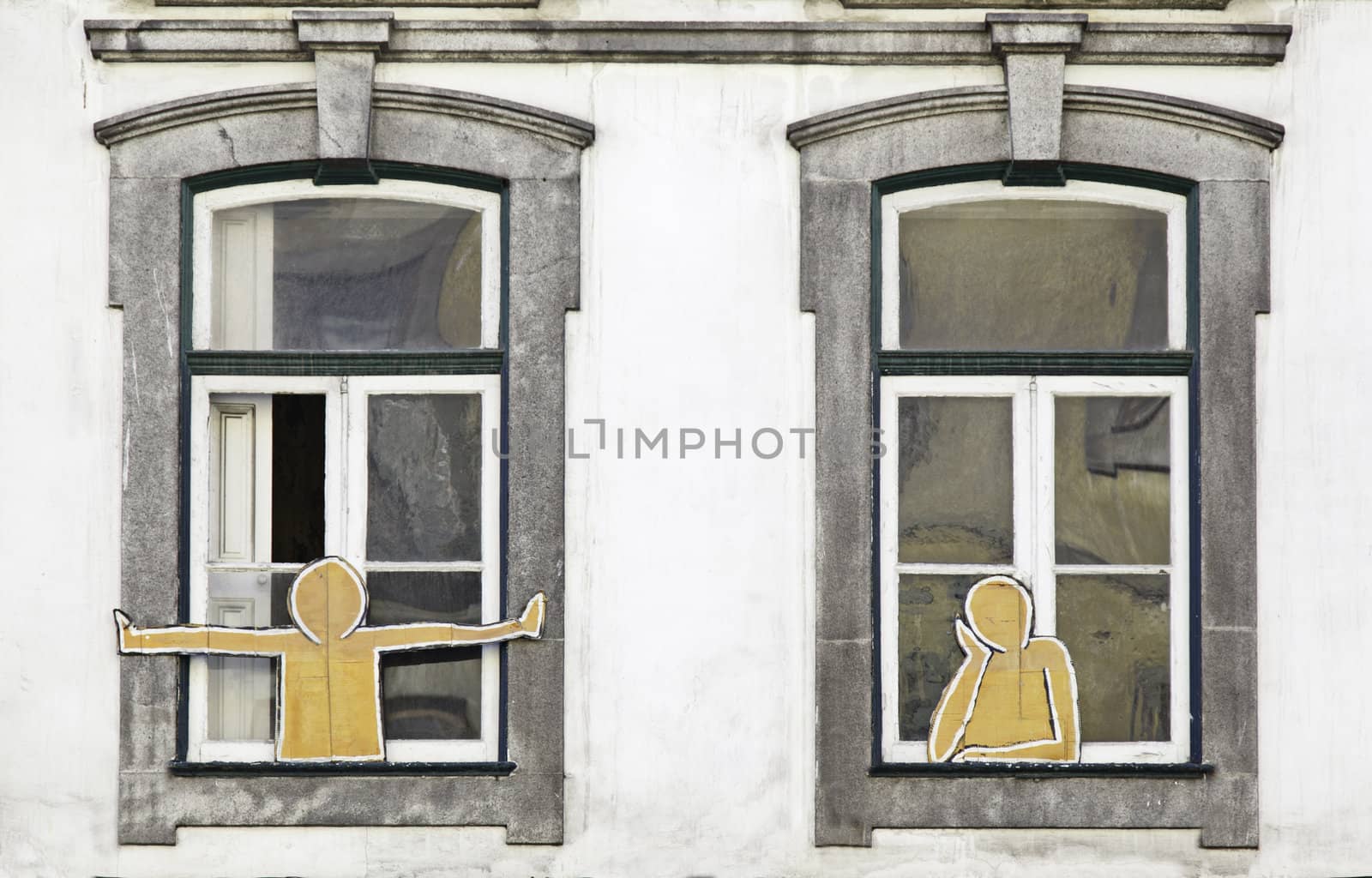 Decorated windows by esebene