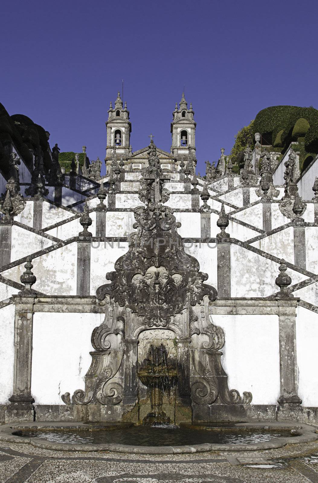 Stairs of Bom Jesus, rise to the Catholic shrine city of Braga