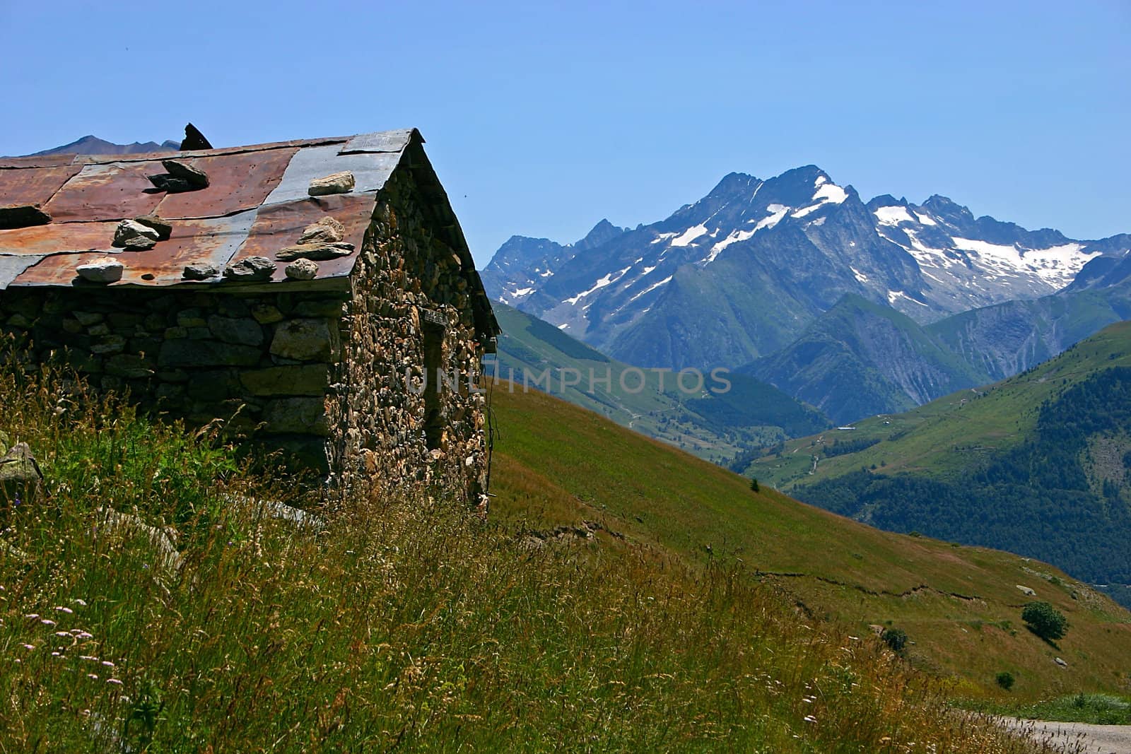 Small house in the French mountains
