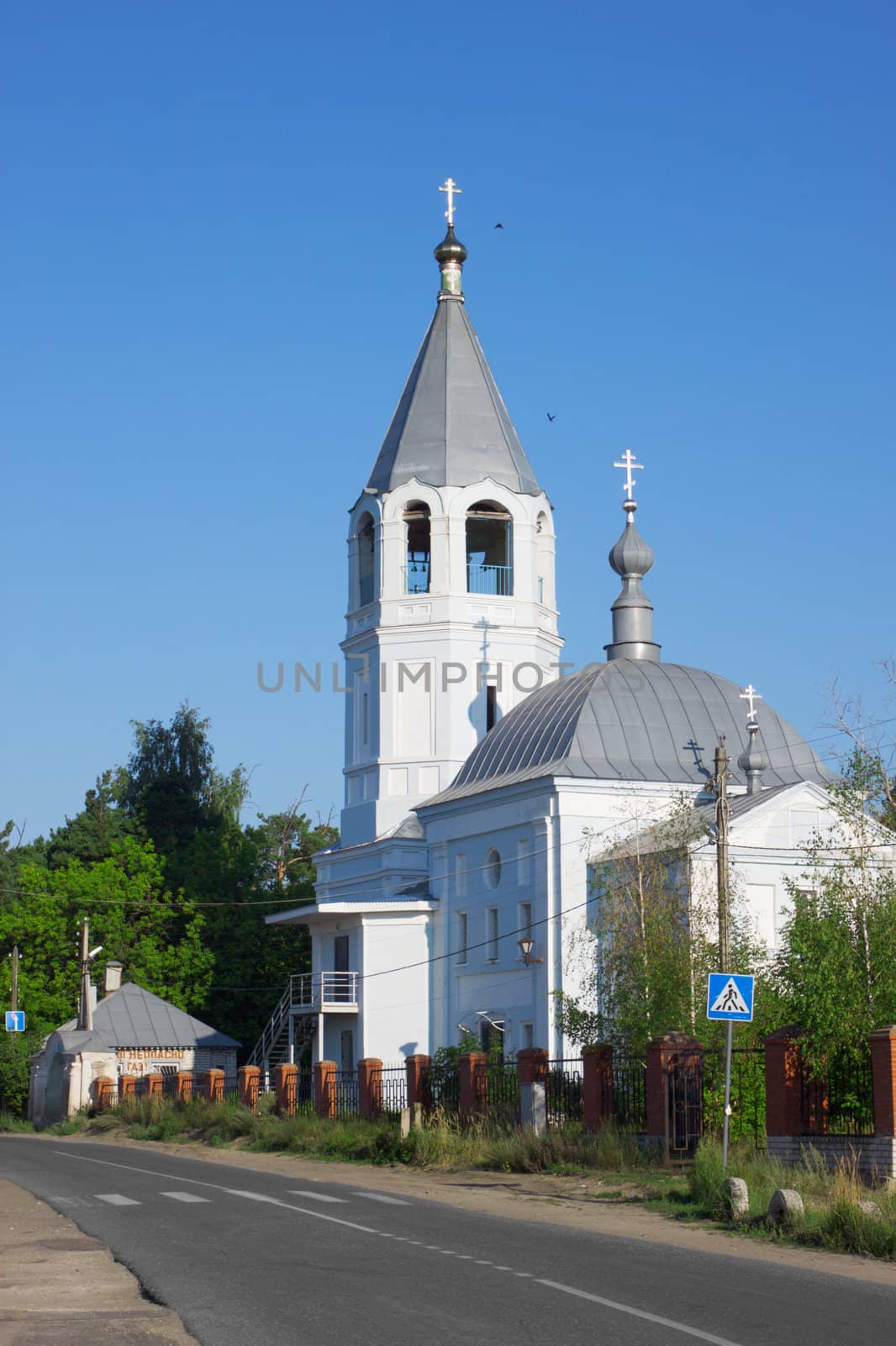 The Church of the Annunciation, built in 1816, in the city of Volodarsk. Russia