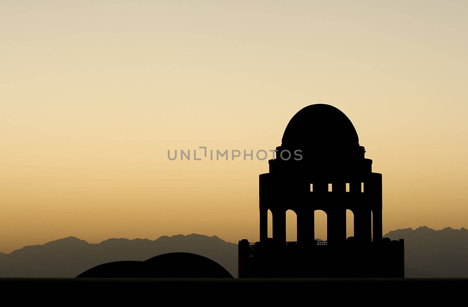 Mosque Silhouette by newt96