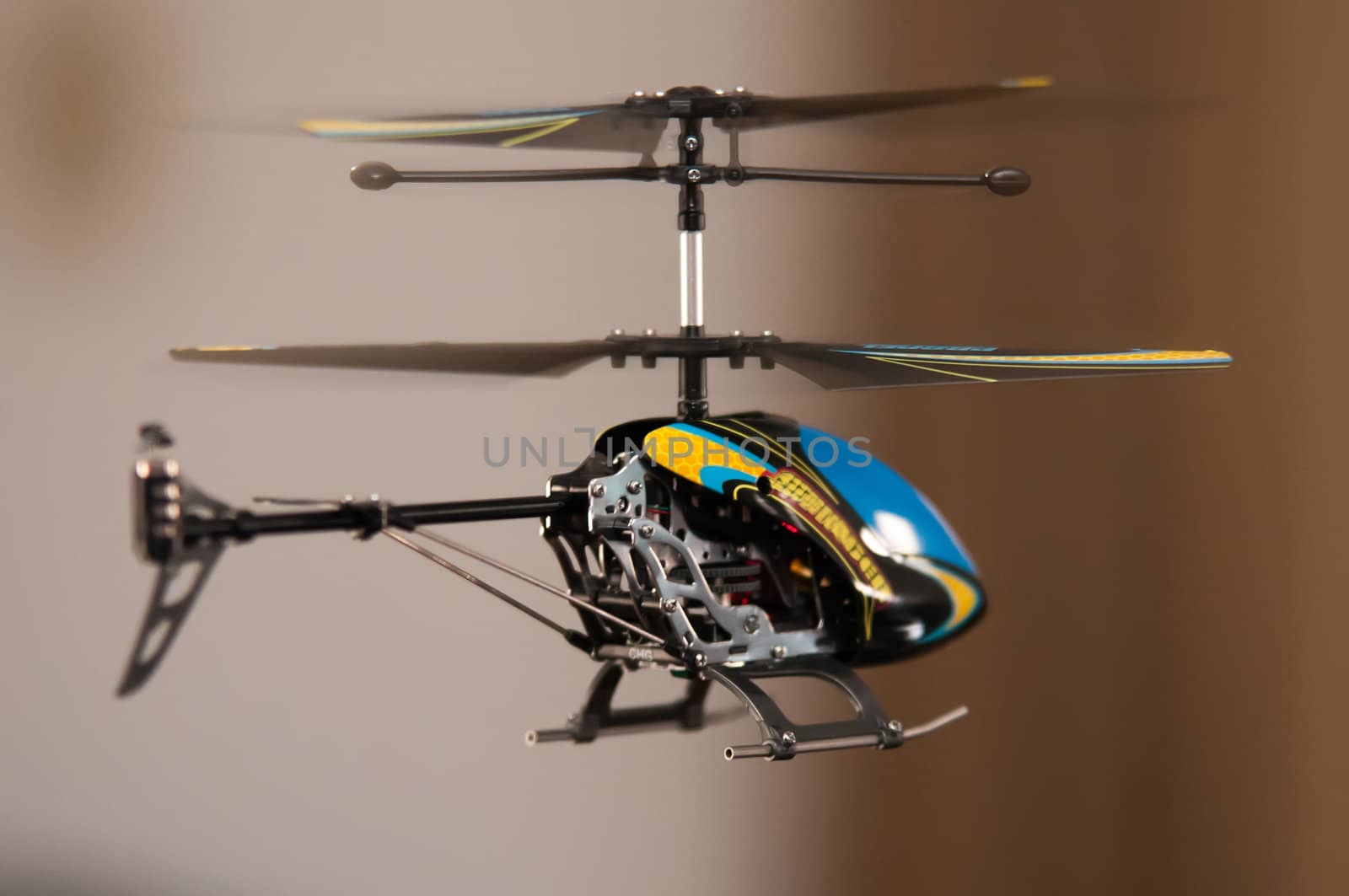 Flying RC helicopter by digidreamgrafix