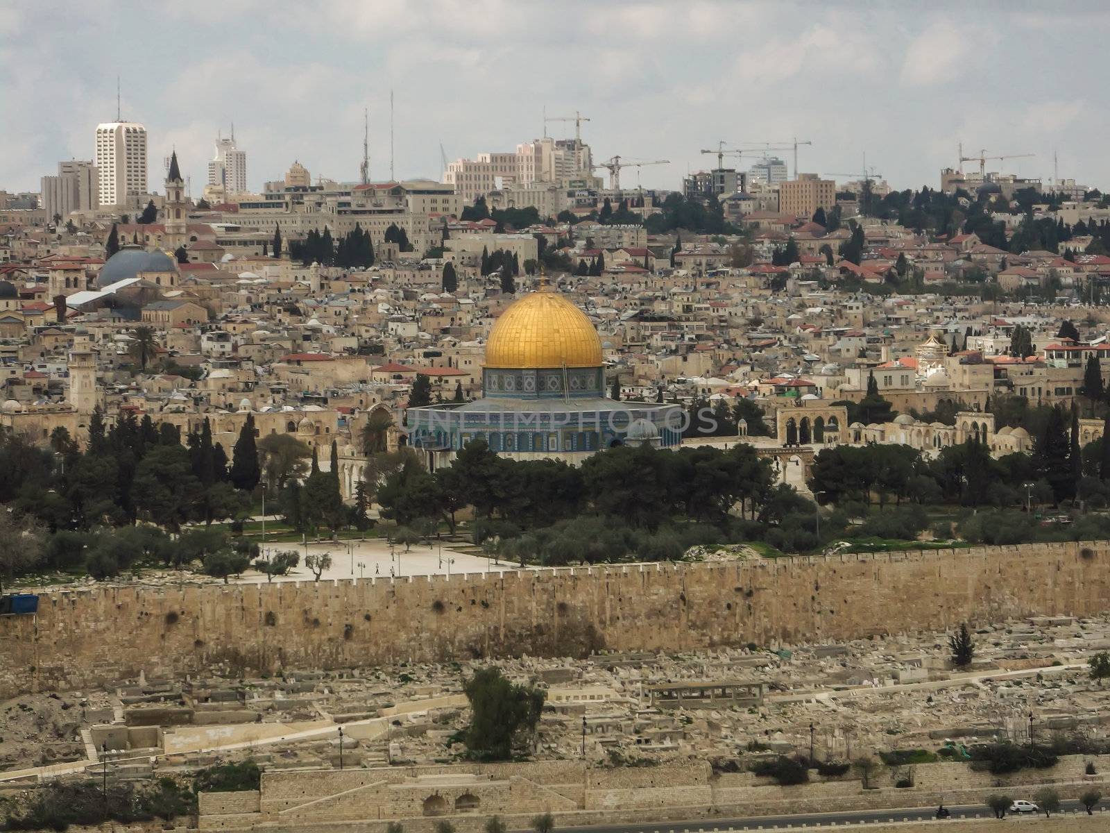 Panorama of the Temple Mount by digidreamgrafix