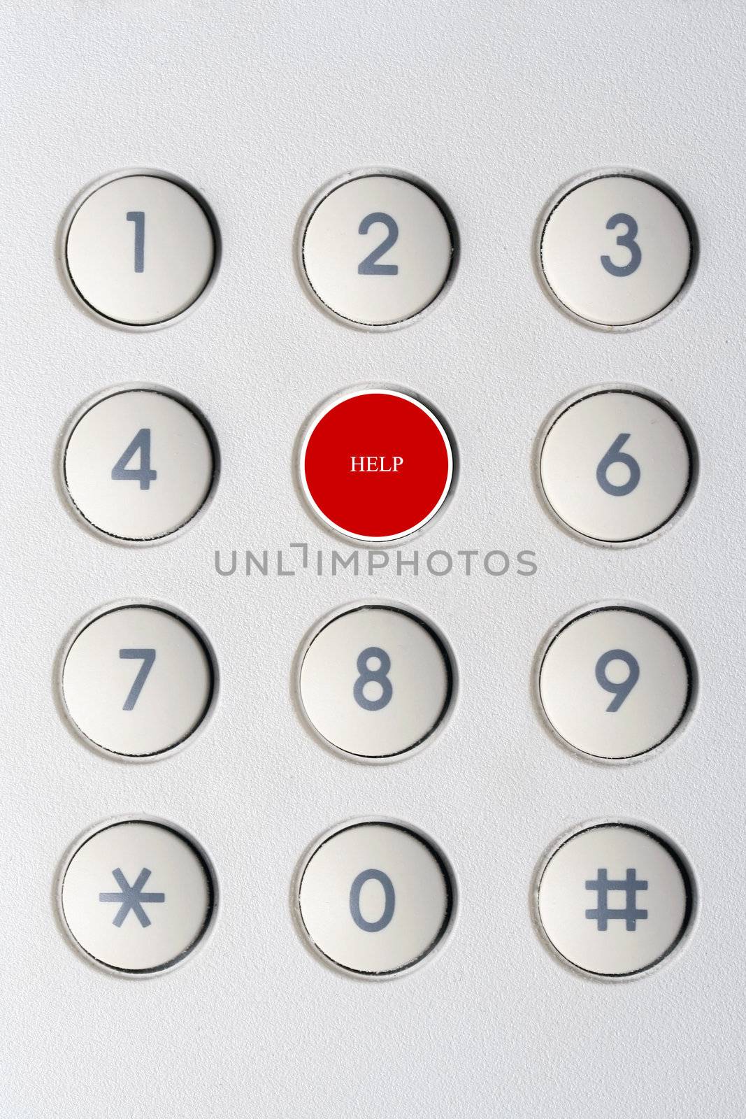 Background of securityl numeric pad