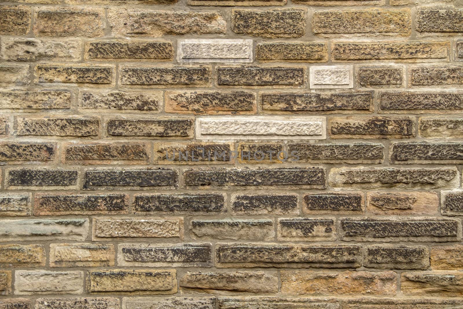 Texture of old bricks wall background 