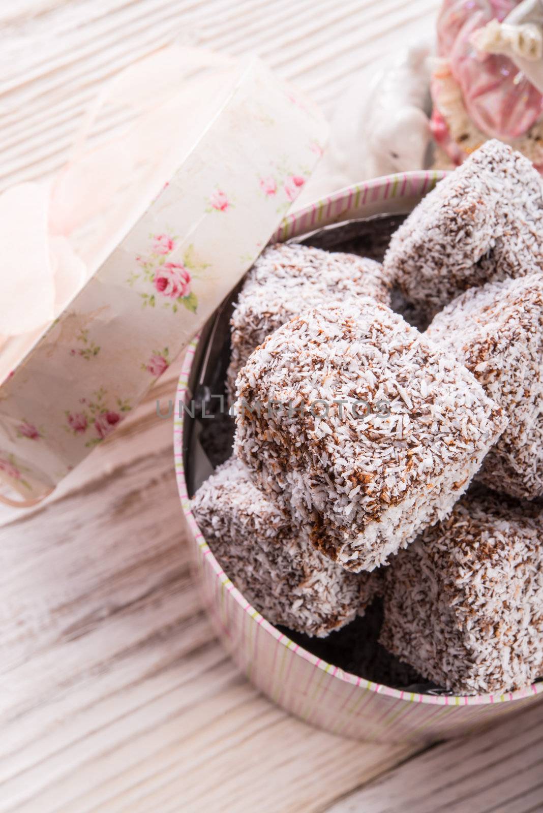 gingerbreads with chocolate  and coconut by Darius.Dzinnik