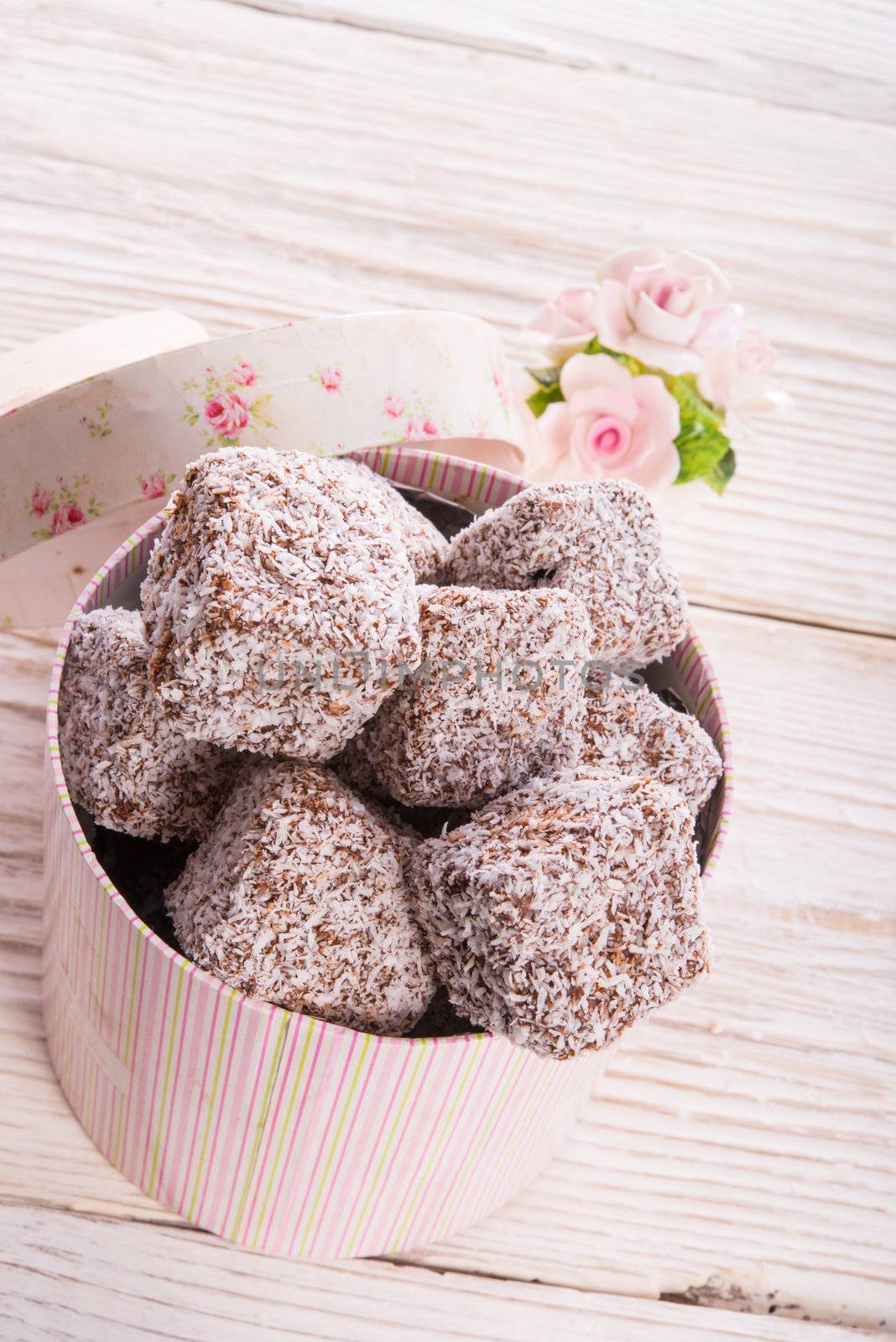 gingerbreads with chocolate  and coconut by Darius.Dzinnik