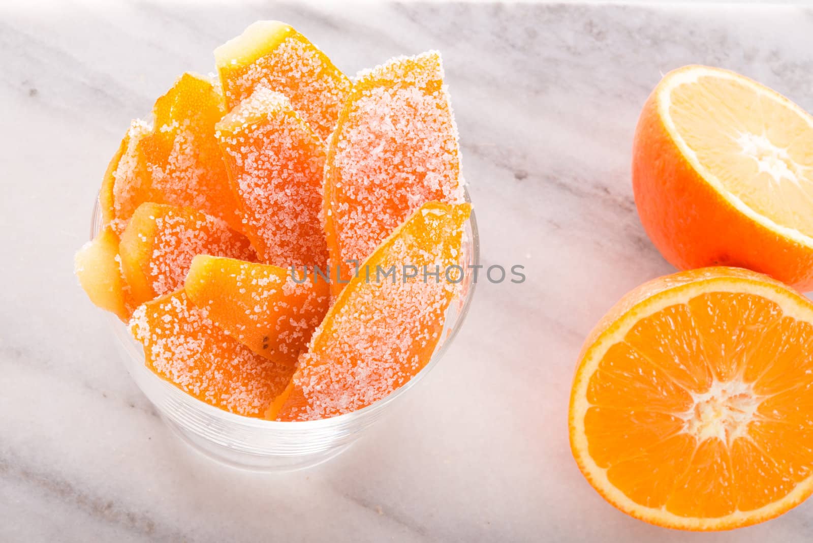 home-made  orange syrup