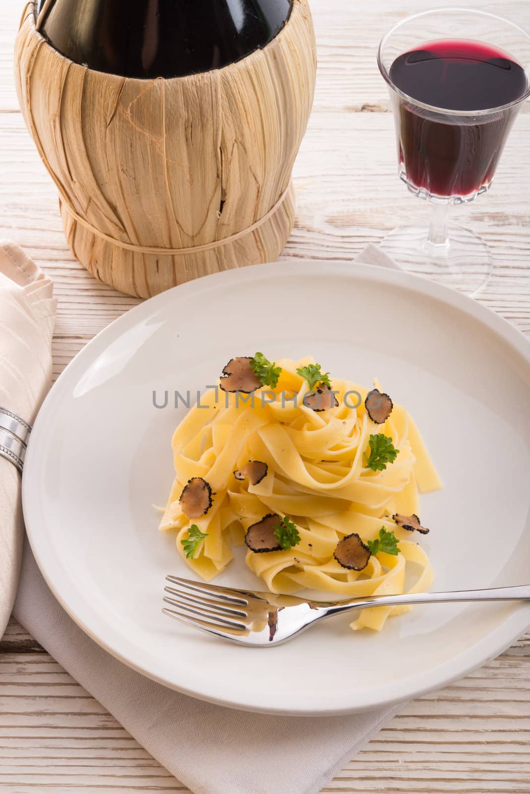 tagliatelle with summer truffle by Darius.Dzinnik