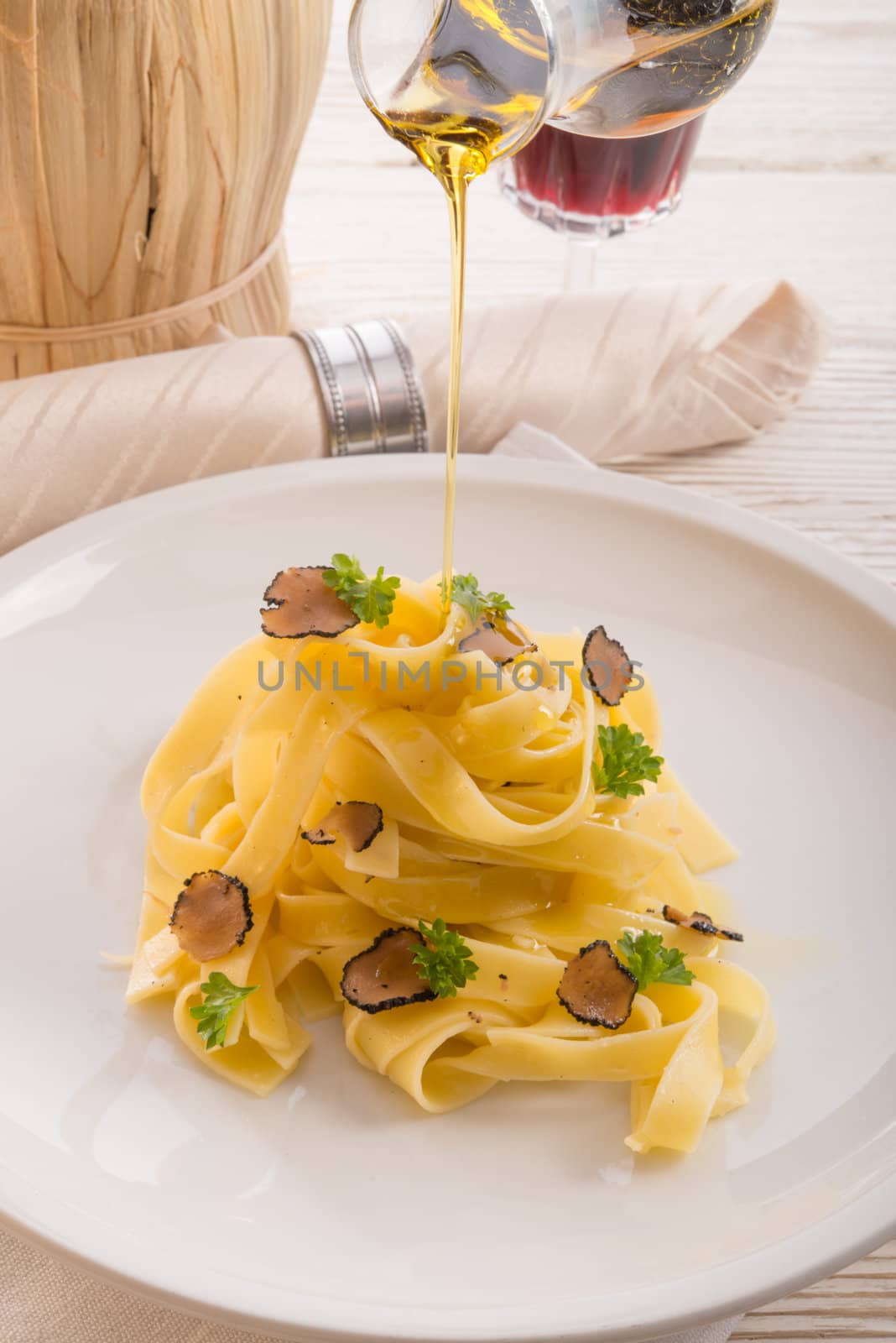 tagliatelle with summer truffle by Darius.Dzinnik