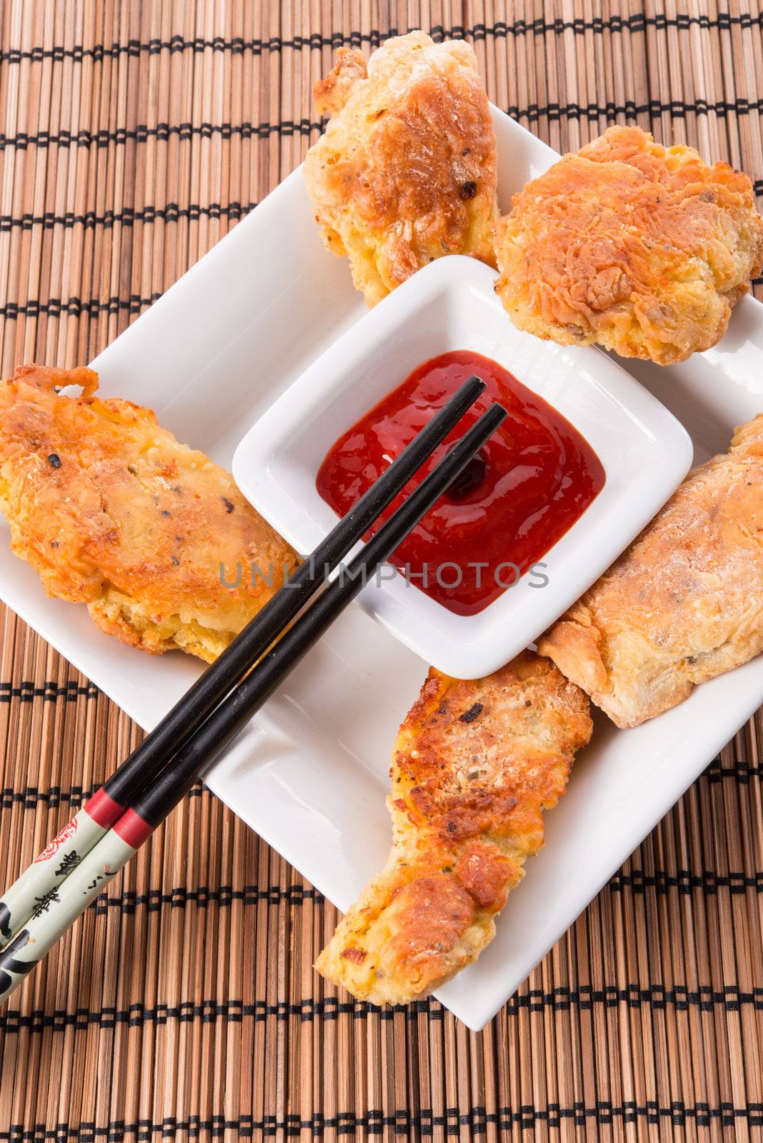 fish with chilli sauce by Darius.Dzinnik