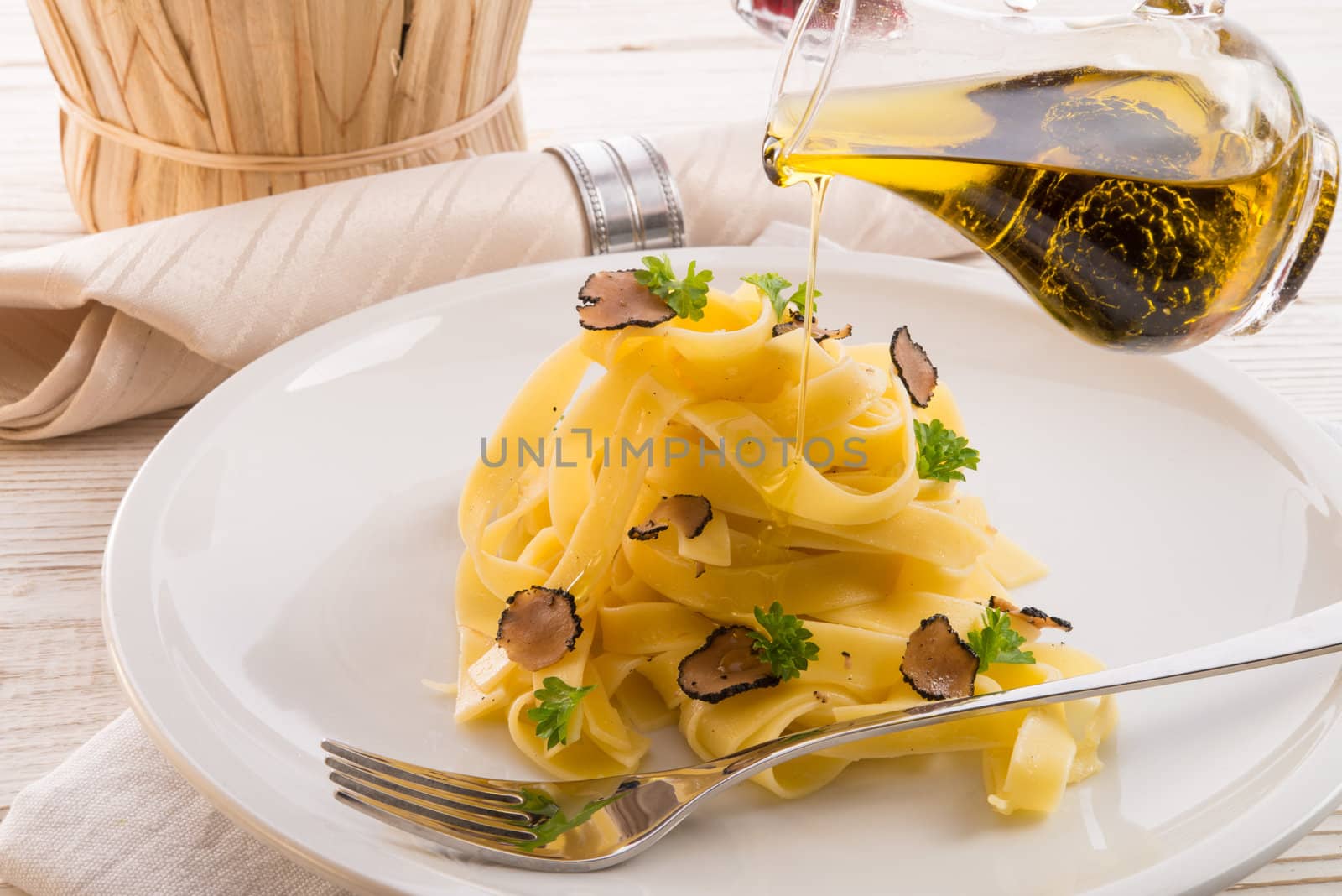 tagliatelle with summer truffle by Darius.Dzinnik