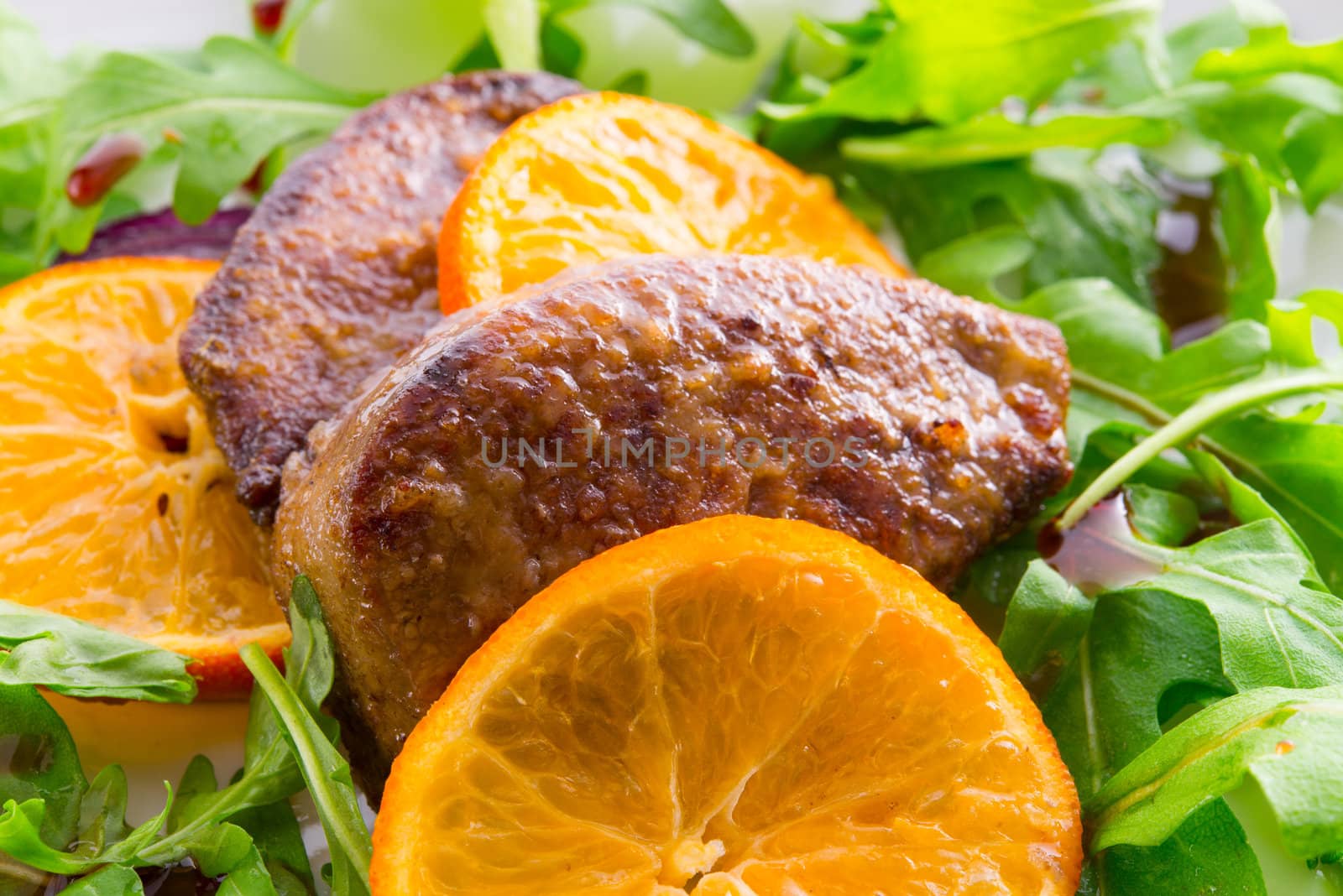 Liver with onion-orange sauce by Darius.Dzinnik