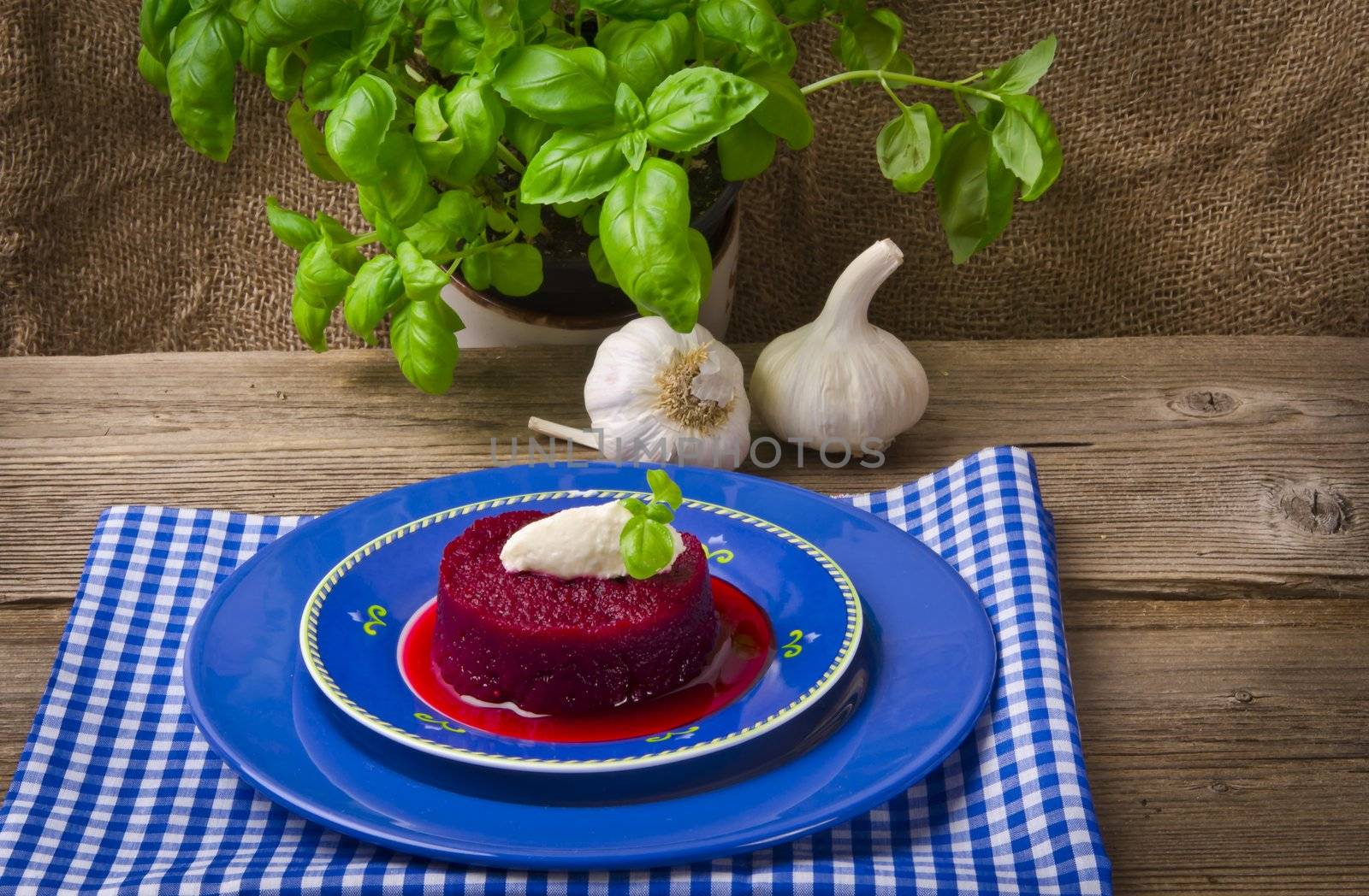 Beetroot with horseradish