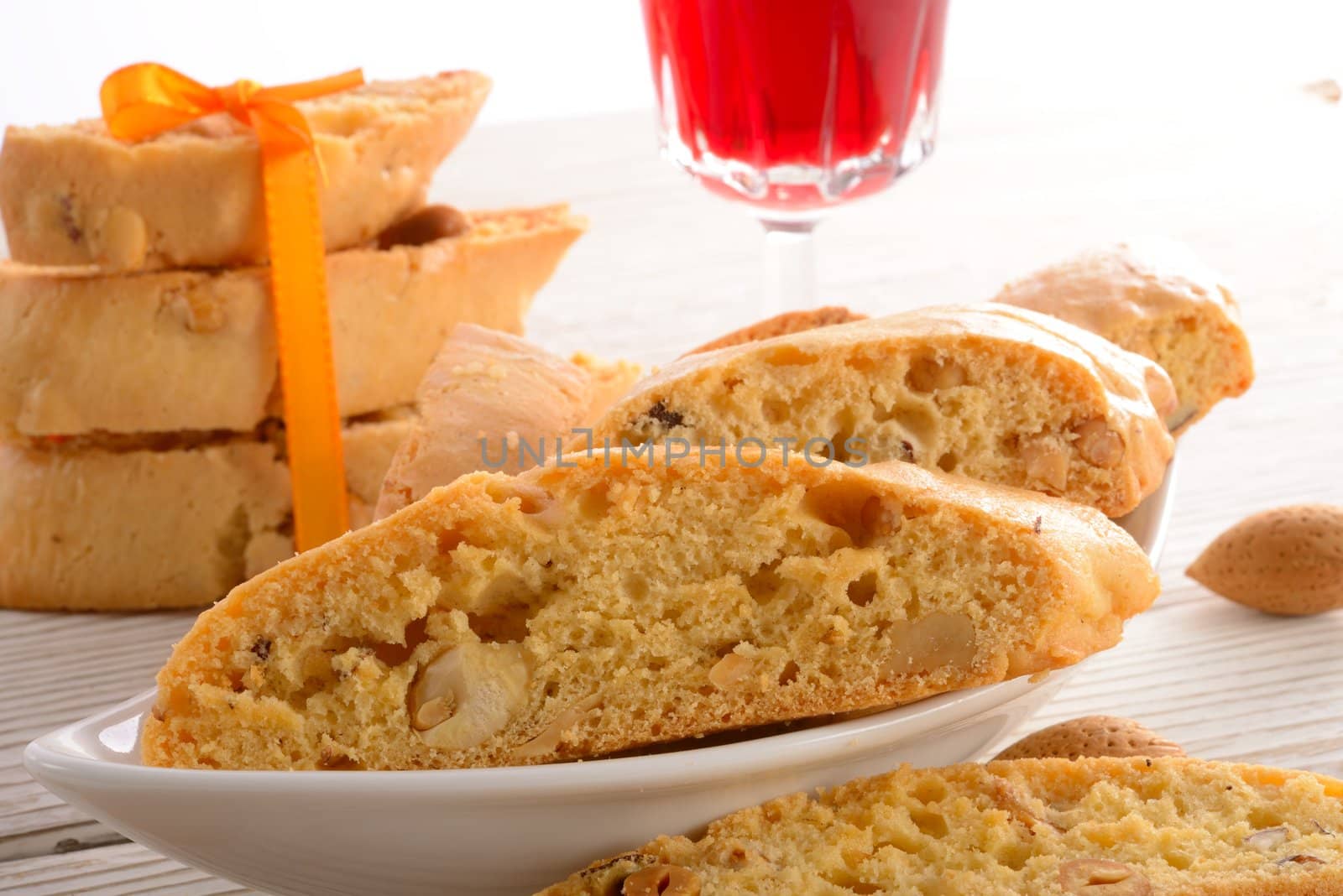 Walnut almonds Biscotti