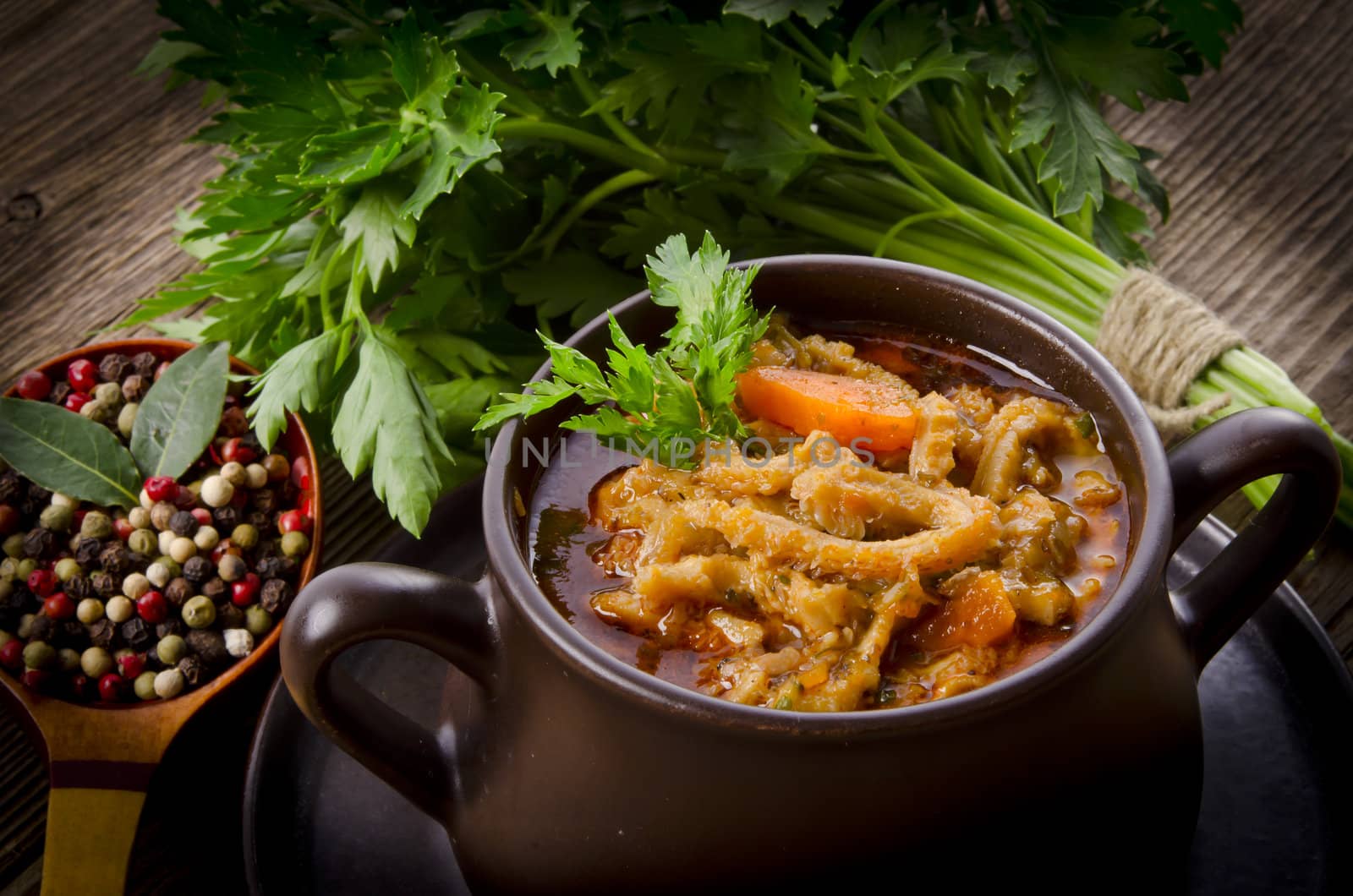 Traditional  tripe soup by Darius.Dzinnik