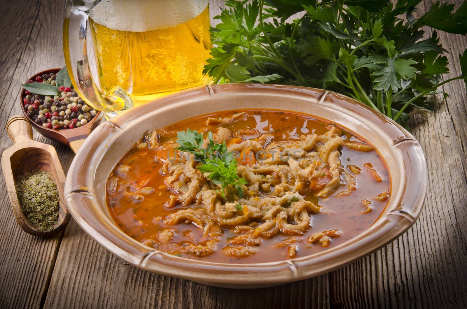 Traditional  tripe soup by Darius.Dzinnik