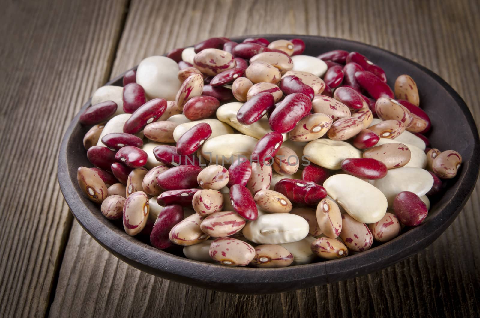 Bowl with beans