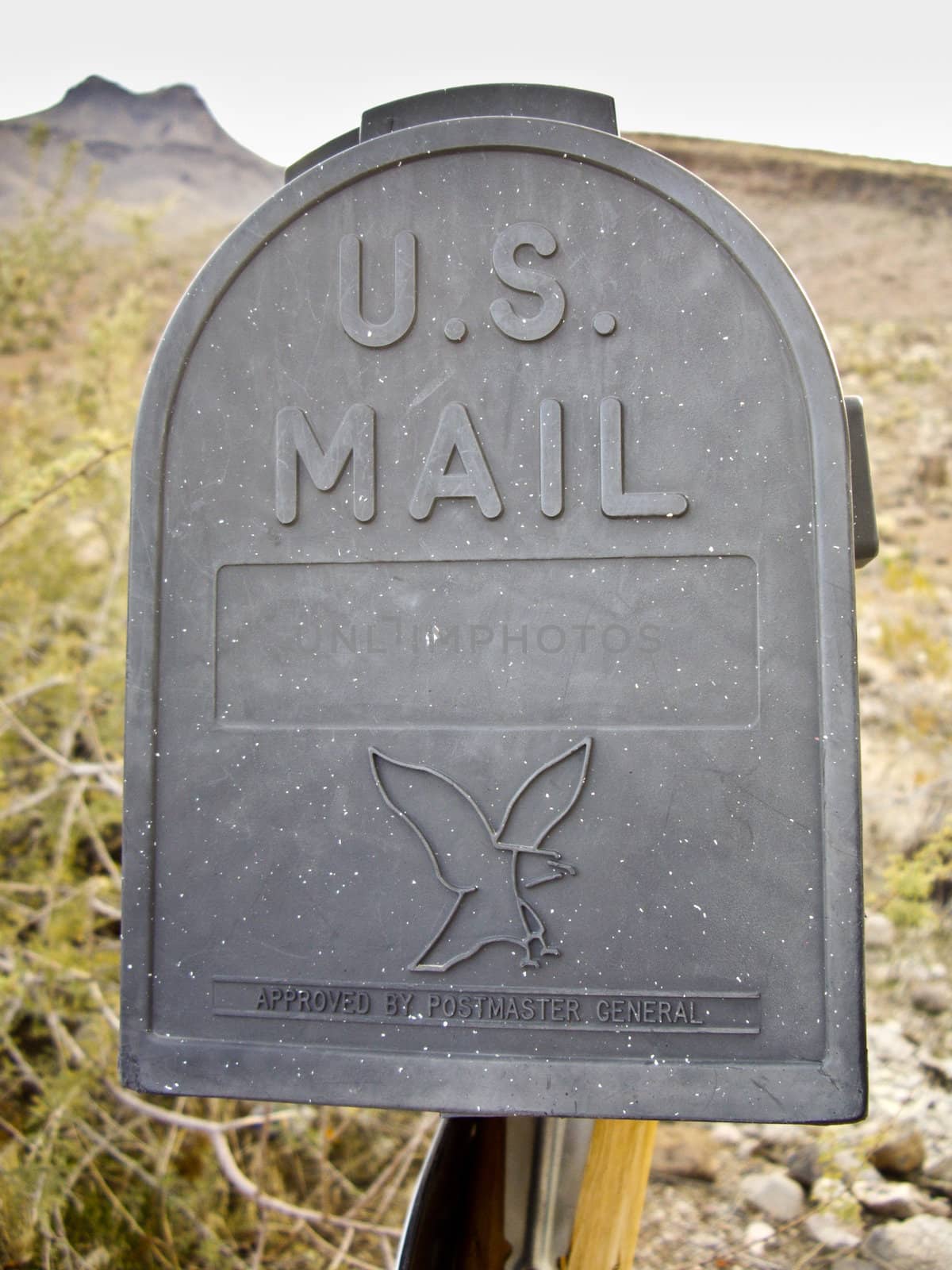Mail Box in rural desert of Arizona USA
