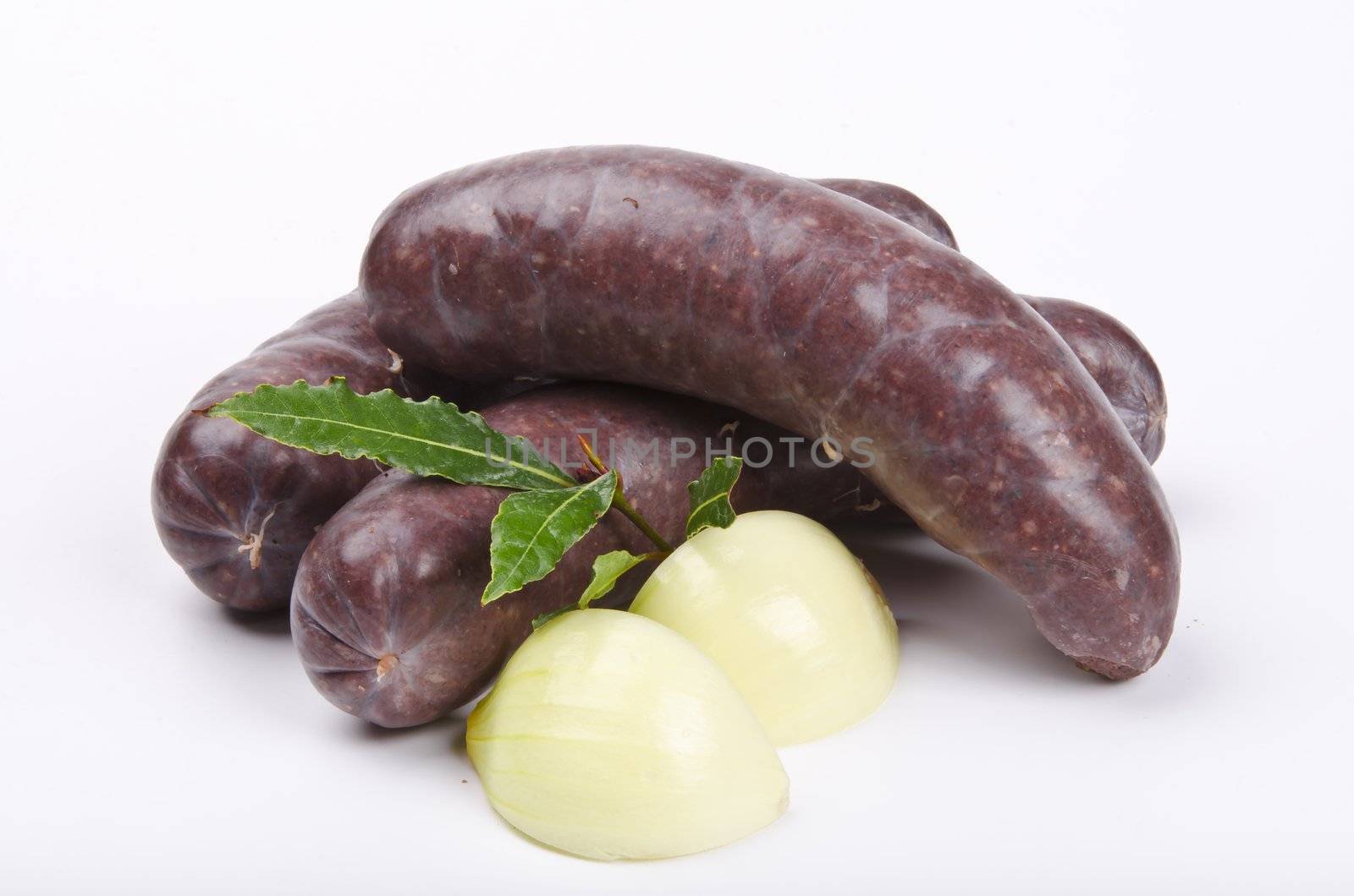 Krupniok traditional blood sausage in Polish cuisine