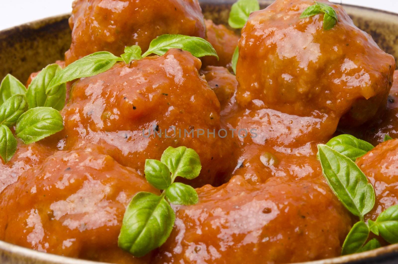 meatballs in tomato sauce by Darius.Dzinnik