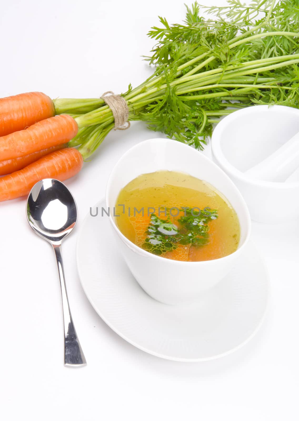 clear broth