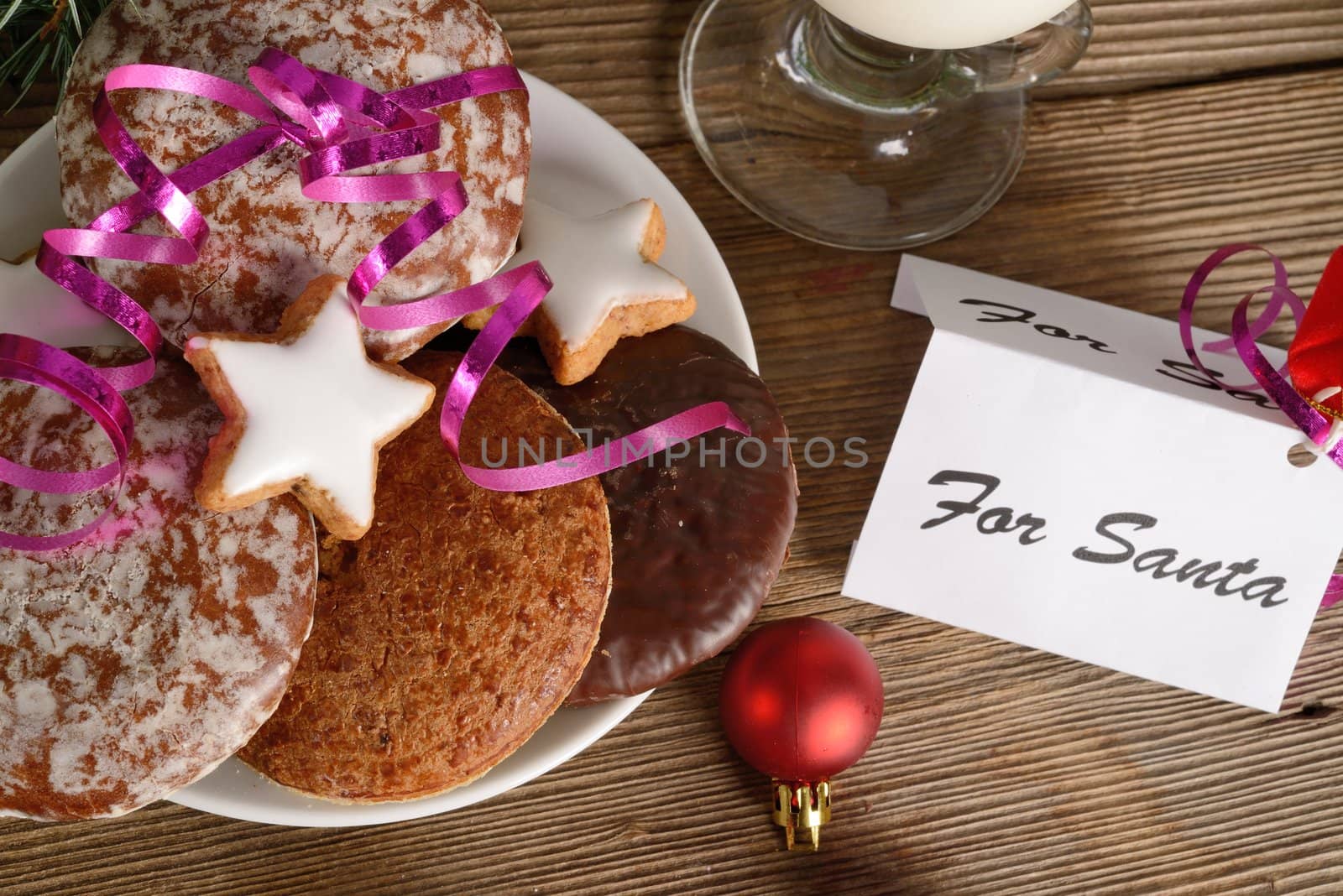  milk and cookies for santa by Darius.Dzinnik