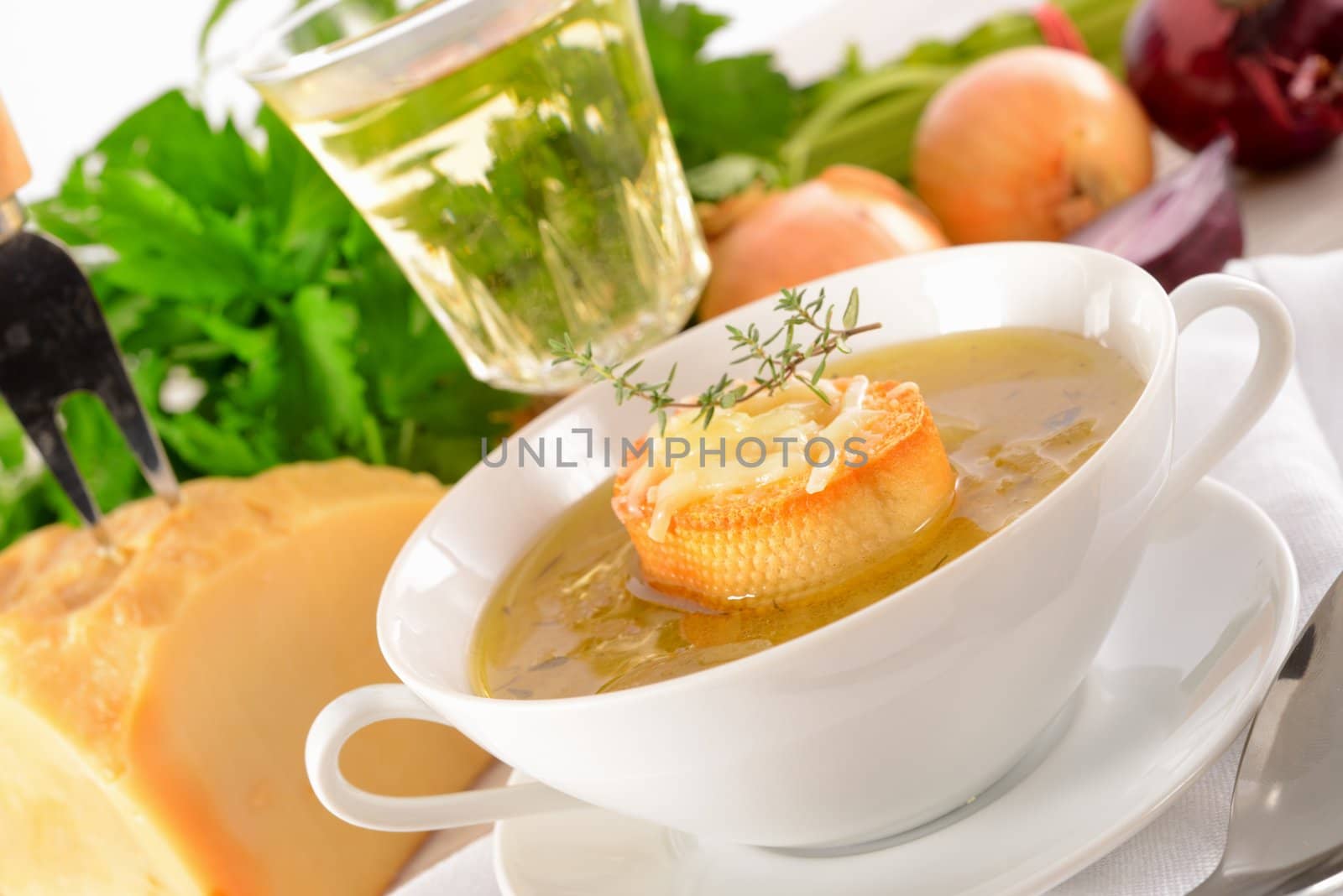 French onion soup