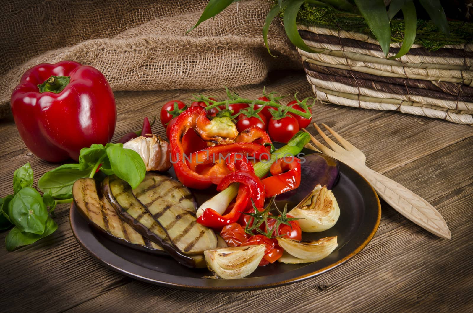 Grilled vegetables