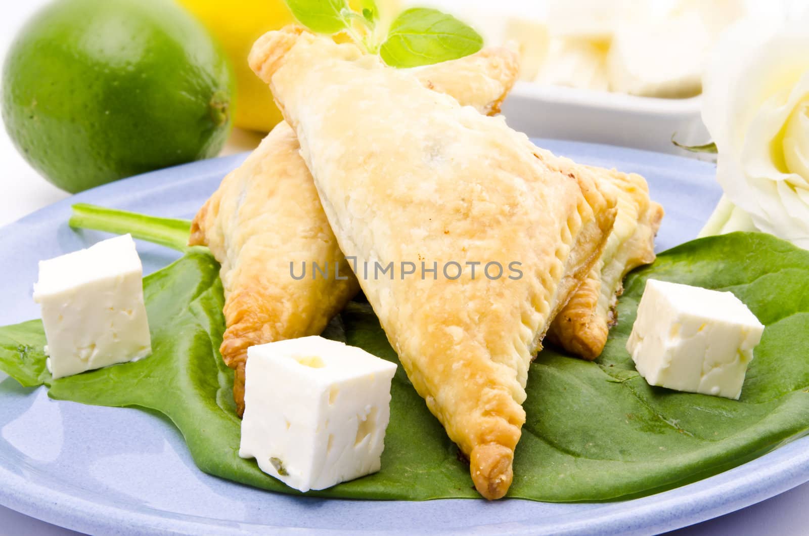 cakes with spinach and feta cheese by Darius.Dzinnik