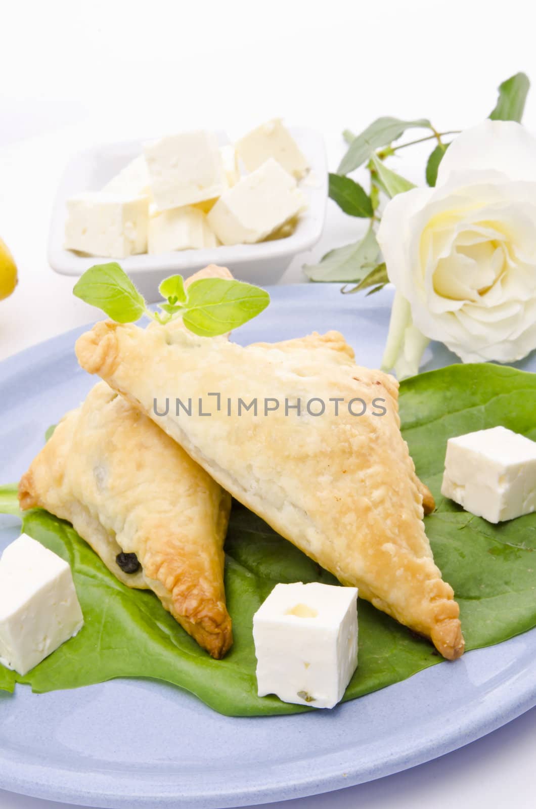 cakes with spinach and feta cheese by Darius.Dzinnik