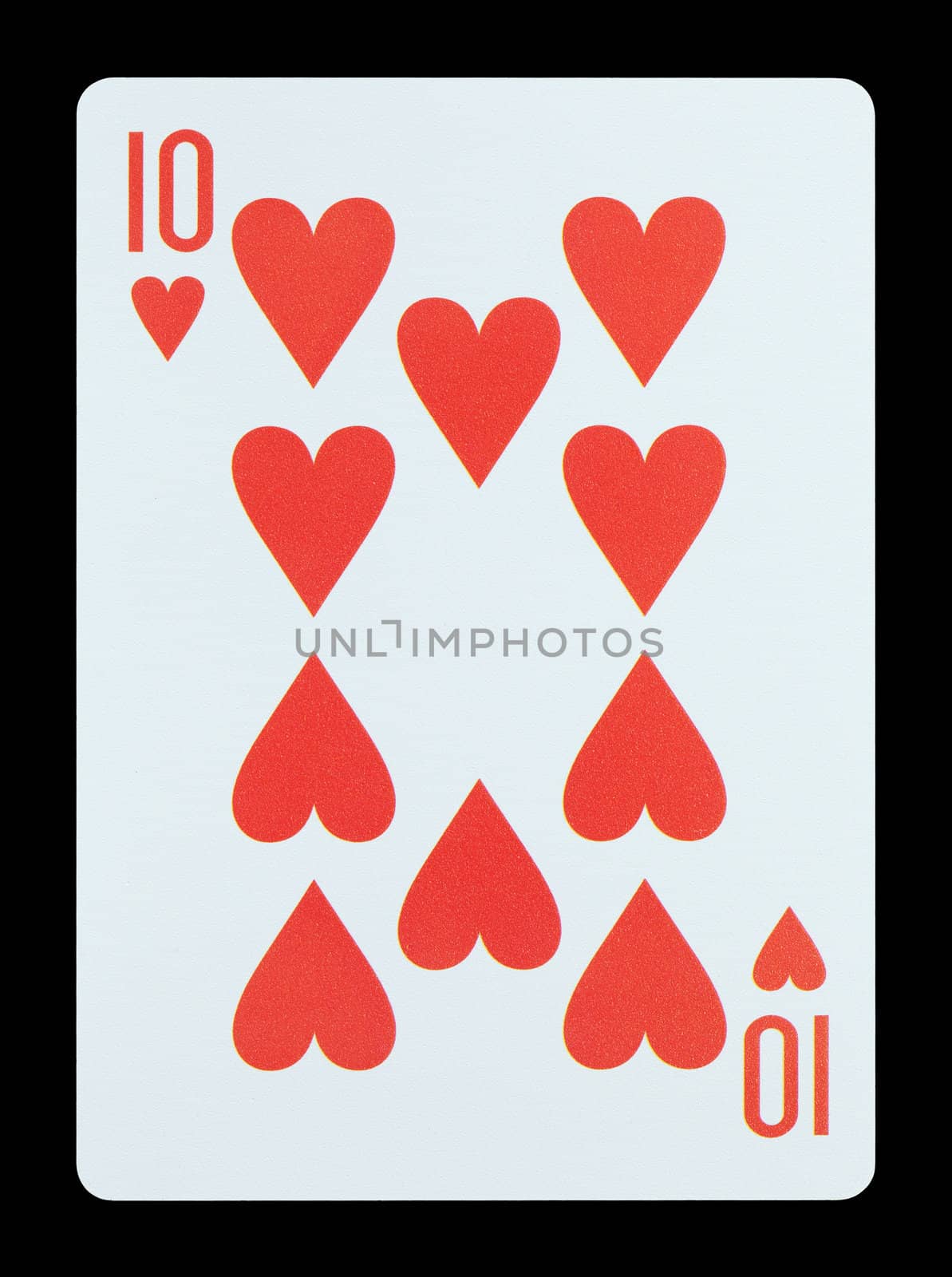 Playing cards - Ten of hearts