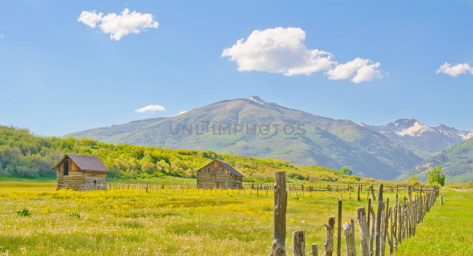 Farm in the San Juan Mountains of Colorado by robert.bohrer25@gmail.com