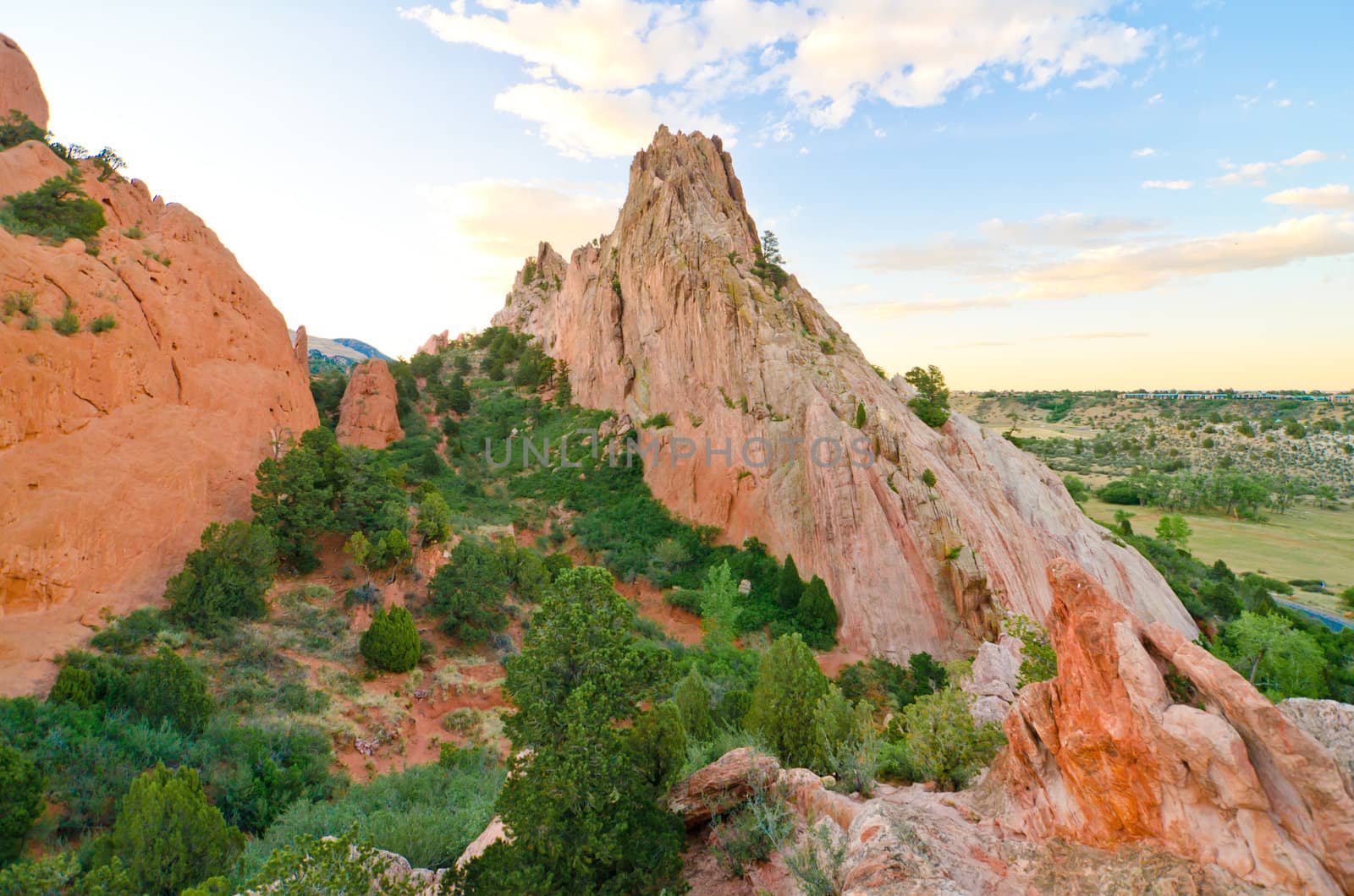 Rock Formation at Garden of the Gods in Colorado Springs, Colorado by robert.bohrer25@gmail.com