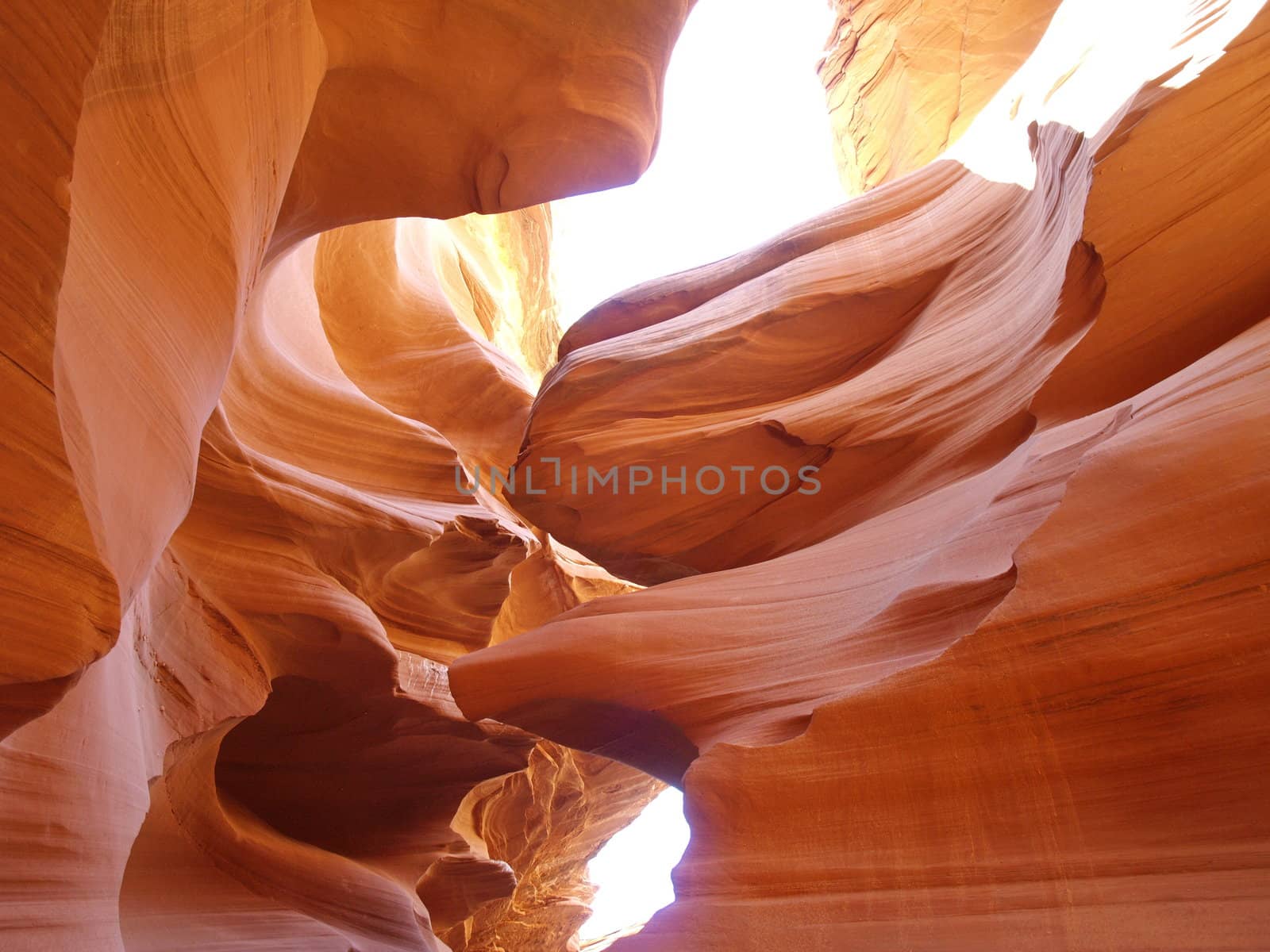 Abstract curves of Antelope Canyon