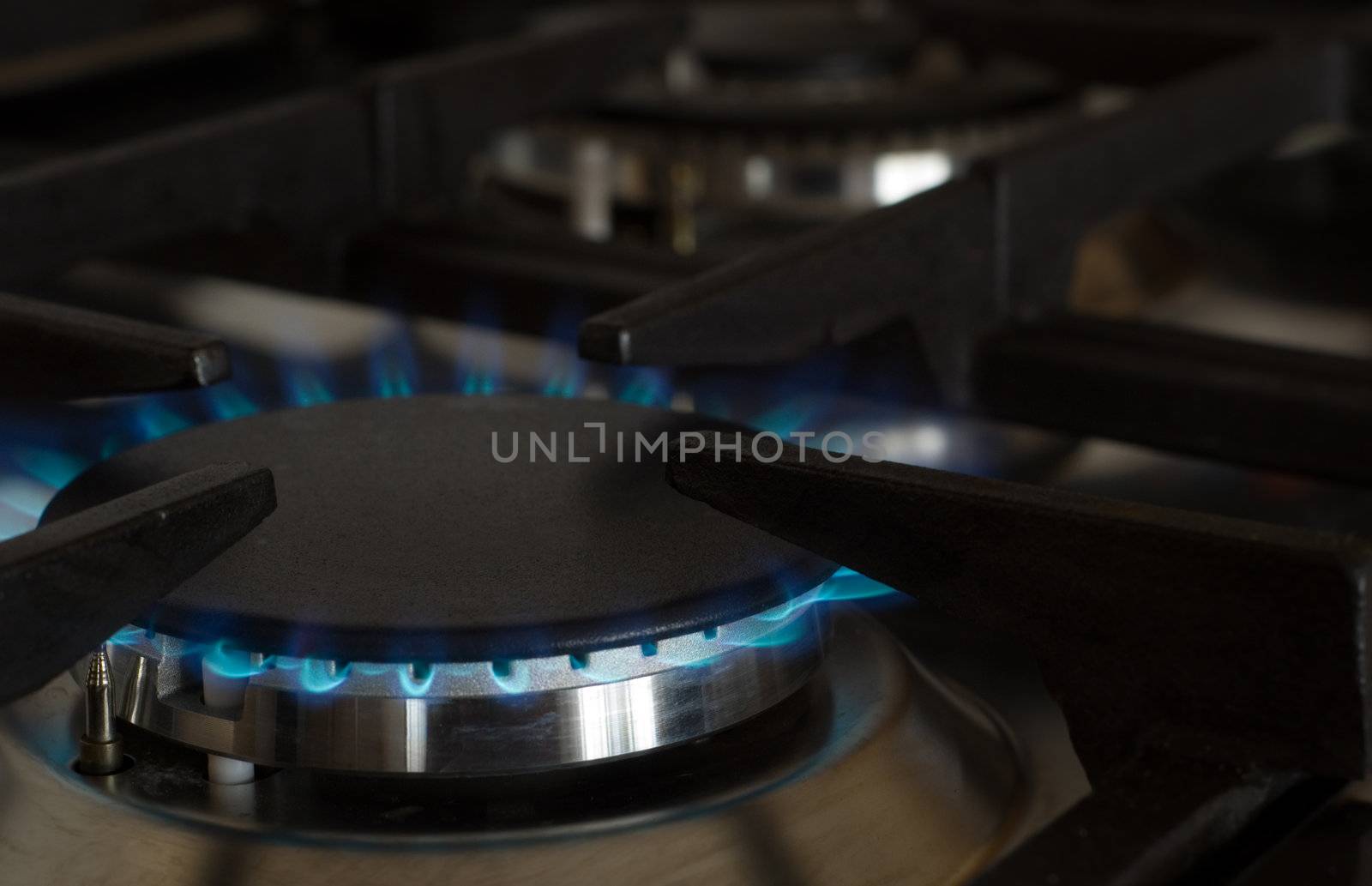 Kitchen gas hob burner