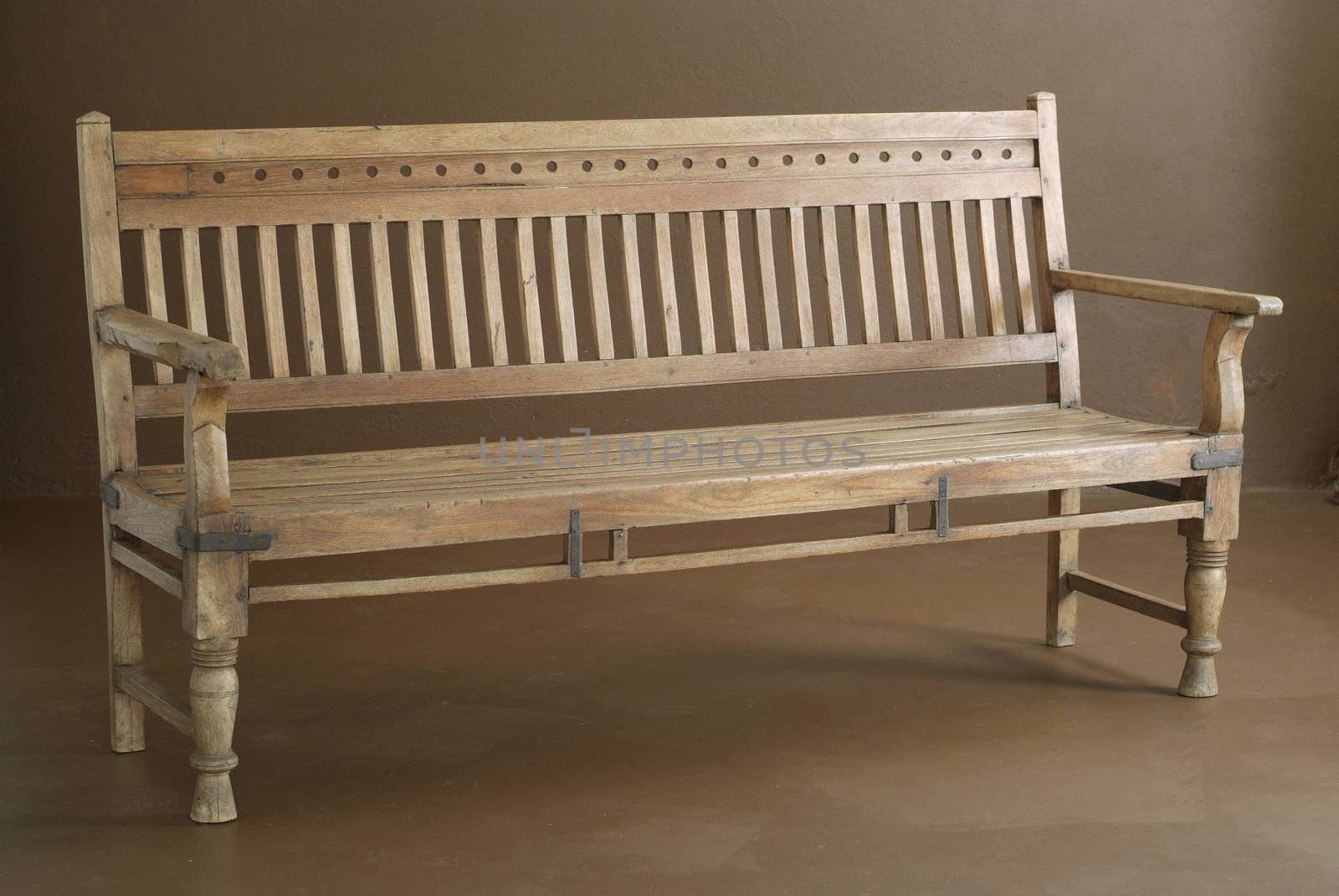 Classic wooden bench by alistaircotton
