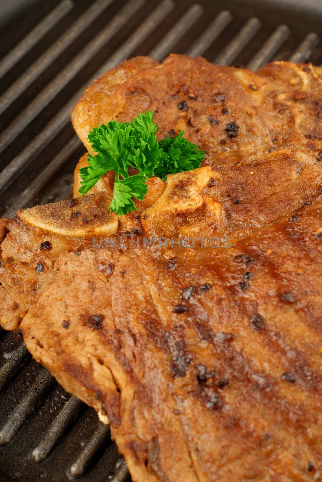 Steak on a Braai