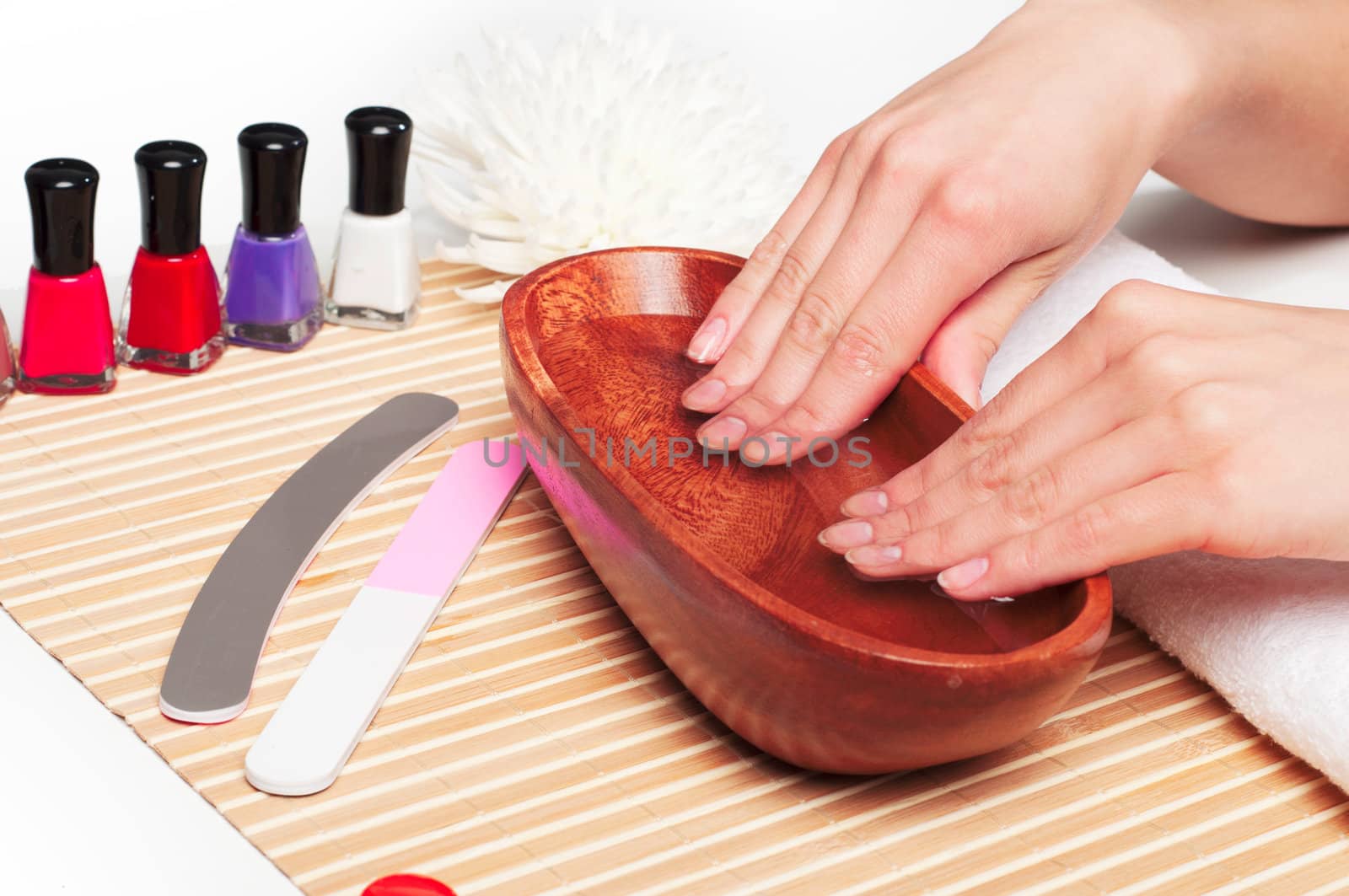 Hands Spa. Manicure concept by adam121