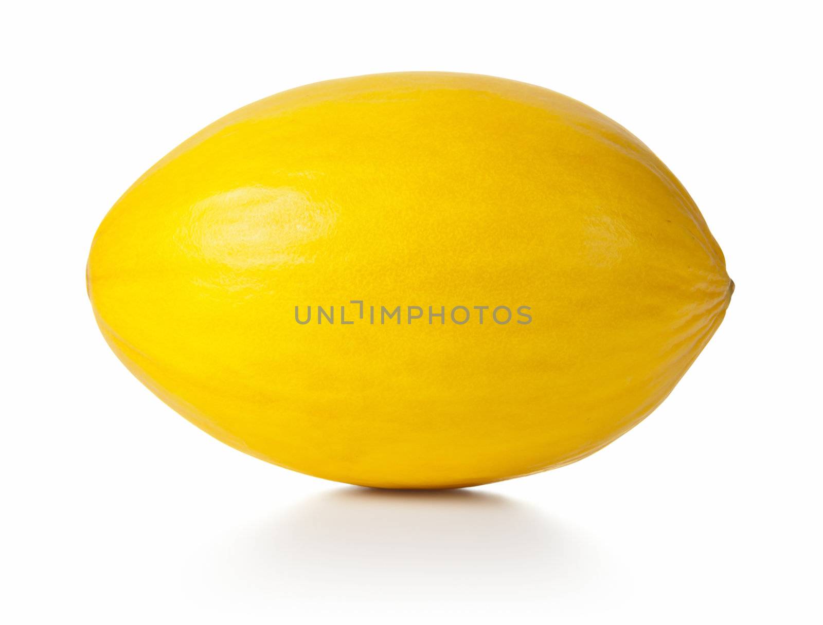 Honeydew sweet melon isolated on white background