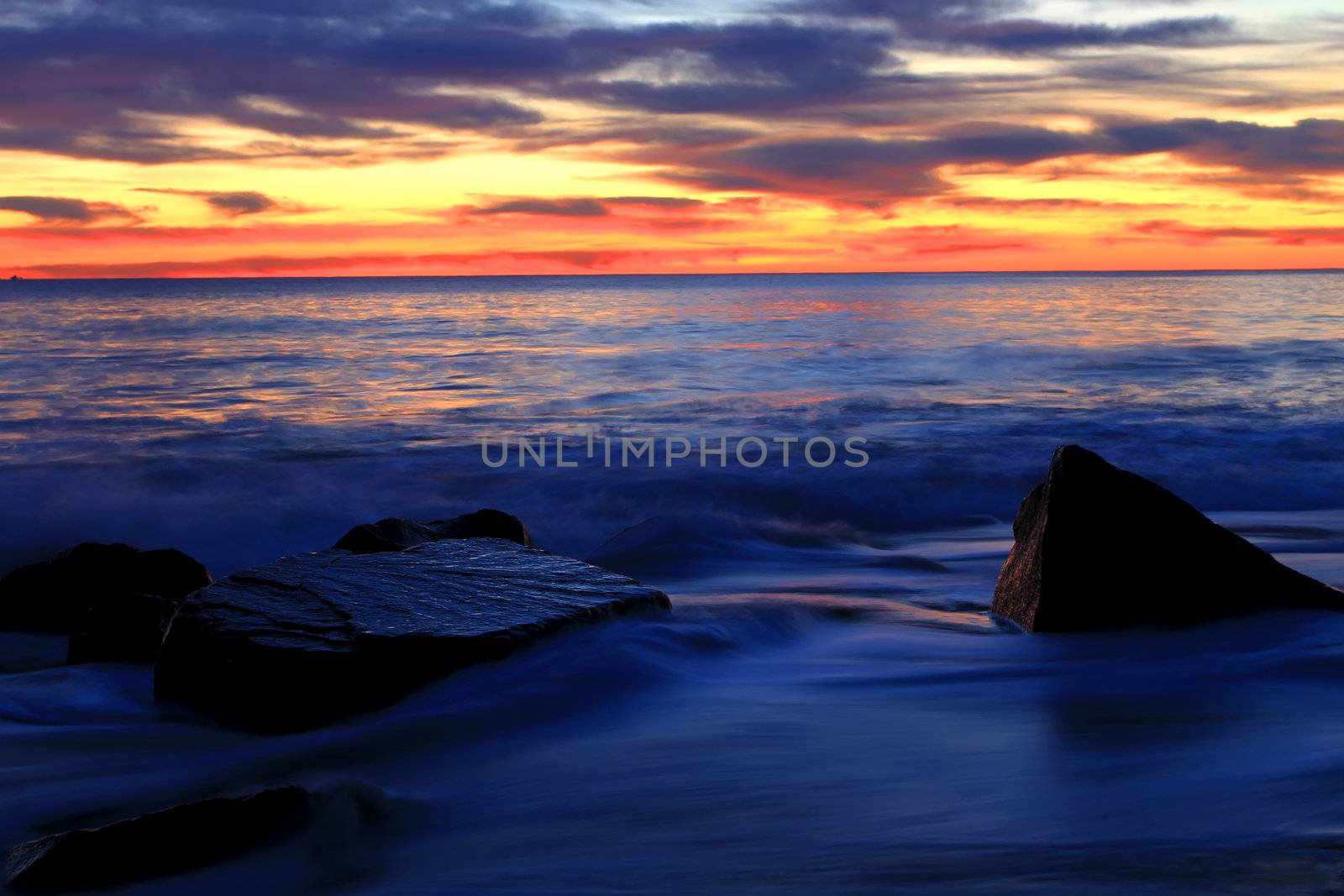 sunset beach beauty by a393978551