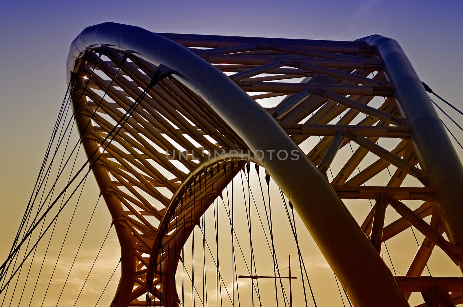 Garbatella's Bridge, Rome, Italy