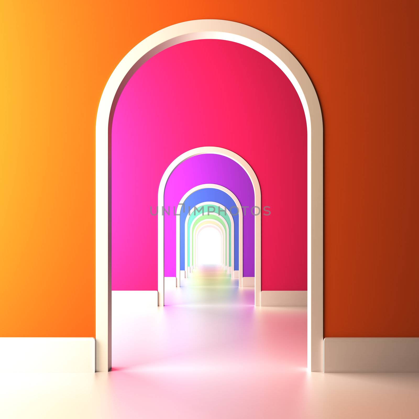 Archway to the colorful future. by _nav_