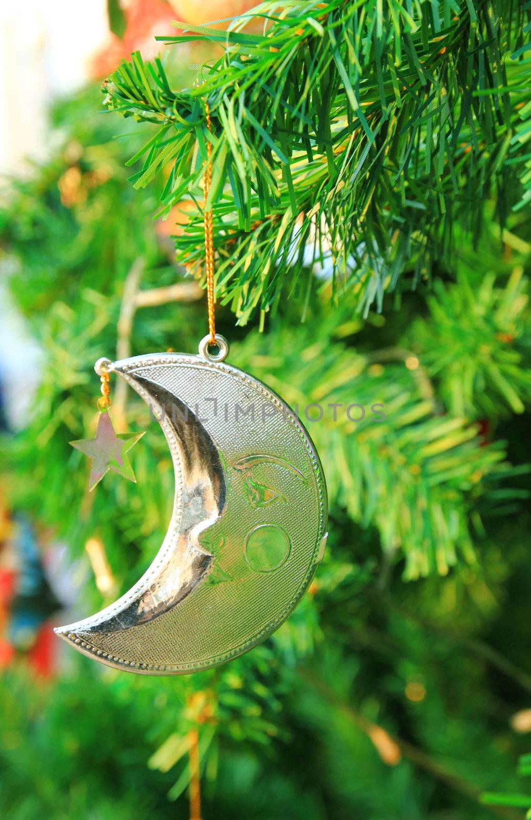 Christmas tree with decorations