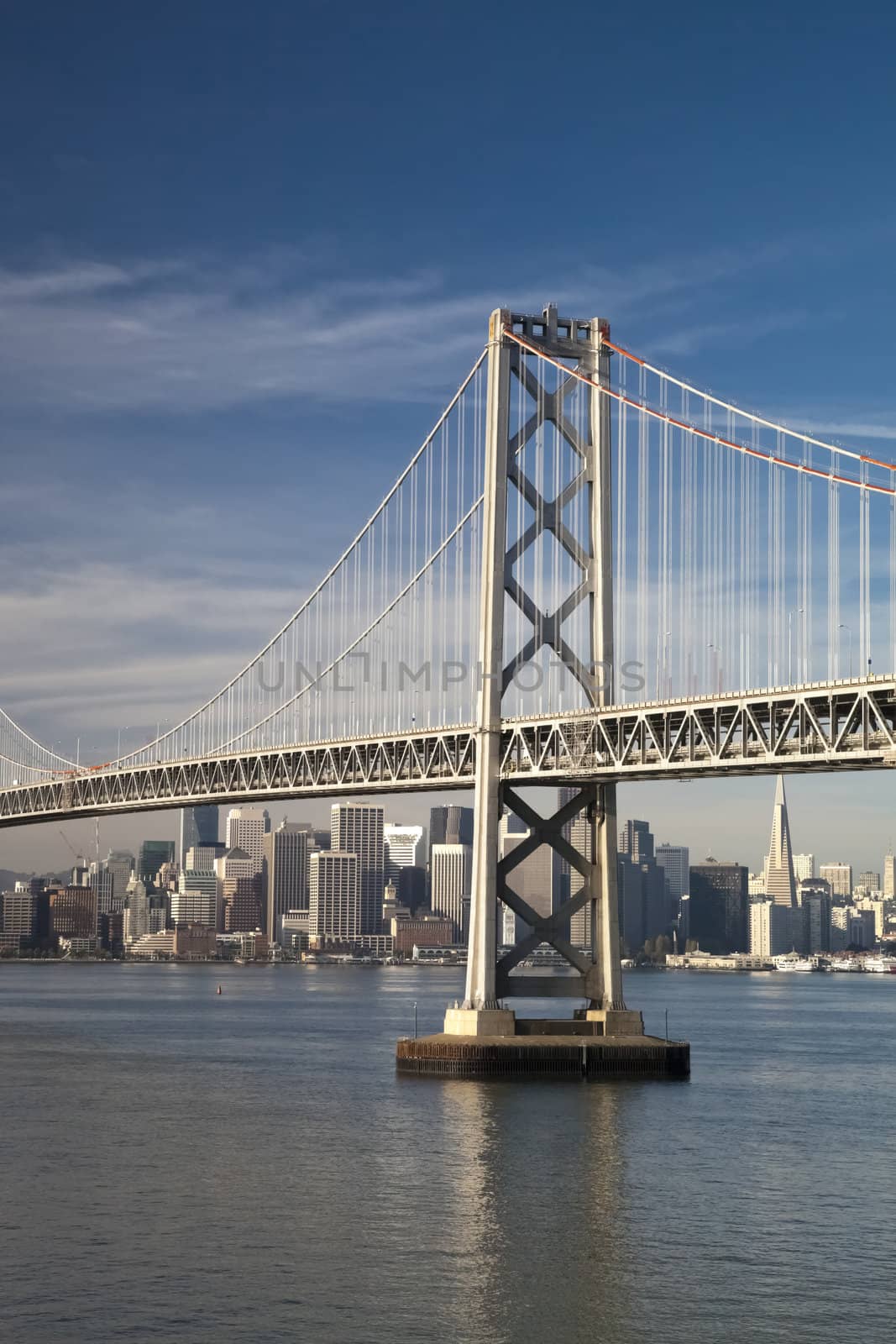 SAN FRANCISCO - NOVEMBER 2012: The Bay Bridge by hanusst