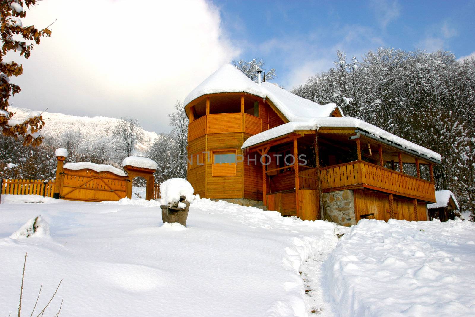A cabana in Transylvania by renegadewanderer