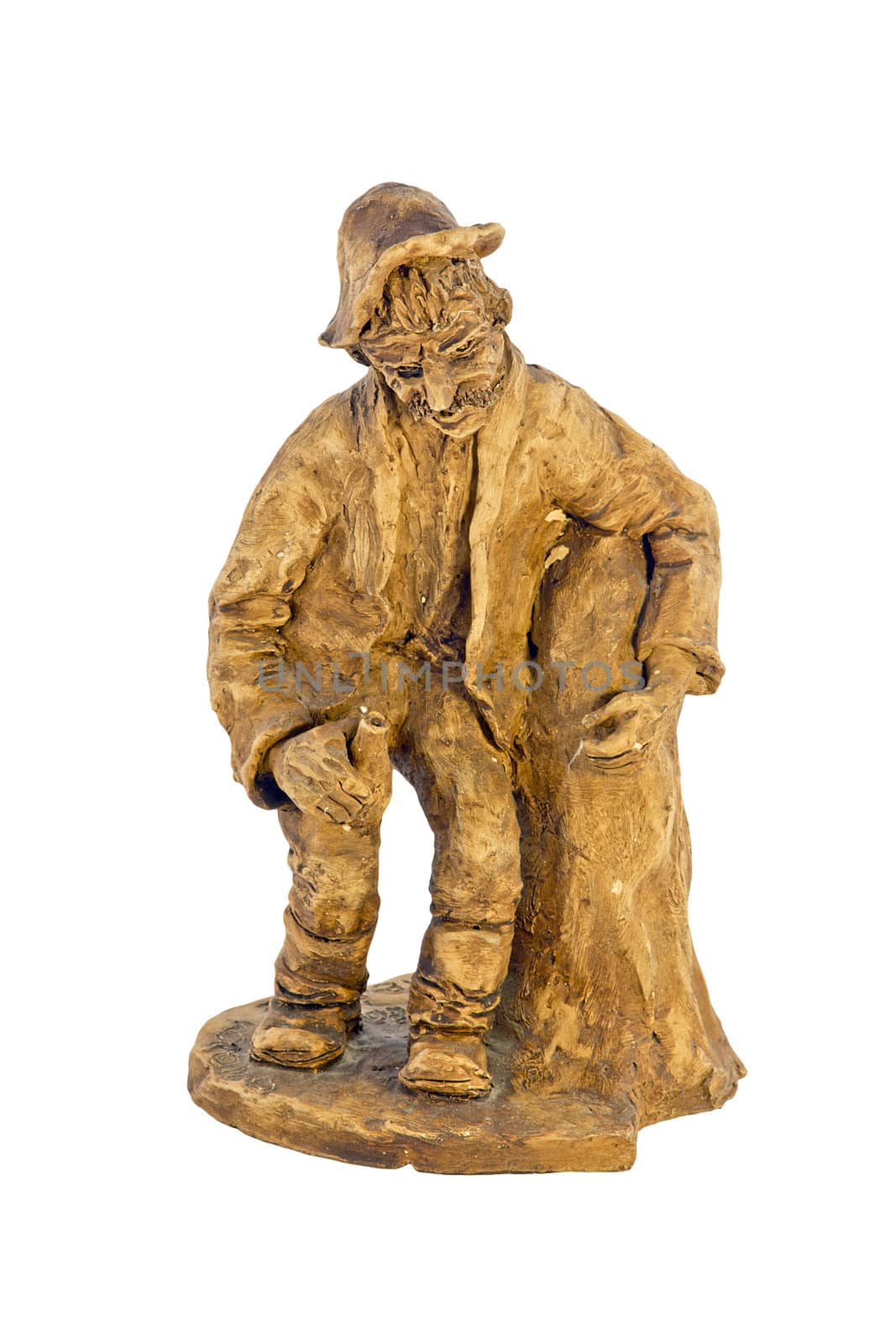 Wooden statue by renegadewanderer