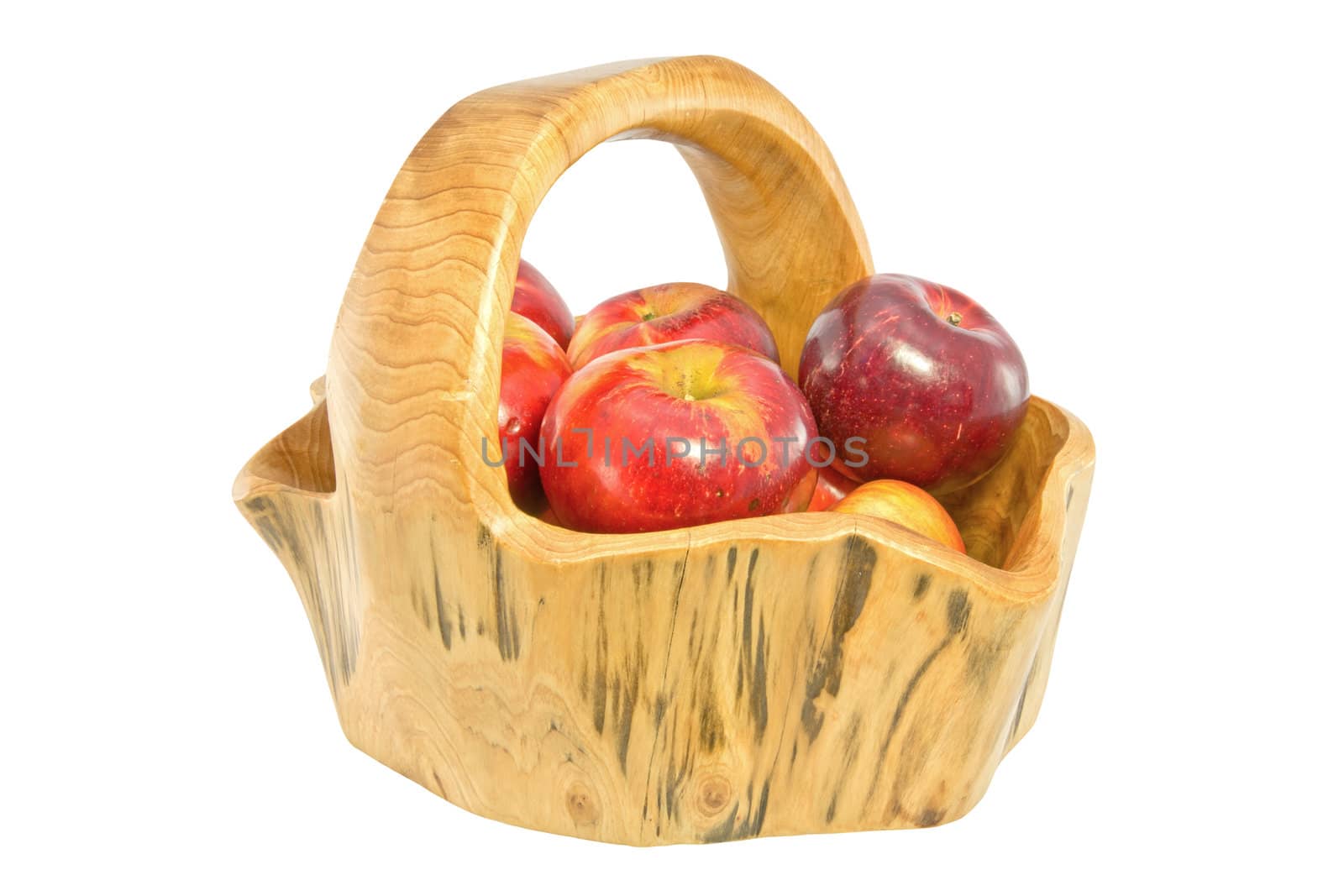 A basket of apples by renegadewanderer